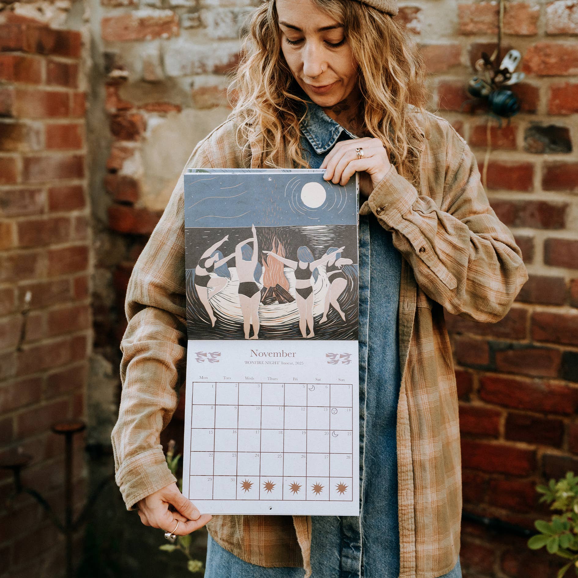 Wild Women Linocut Calendar 2027