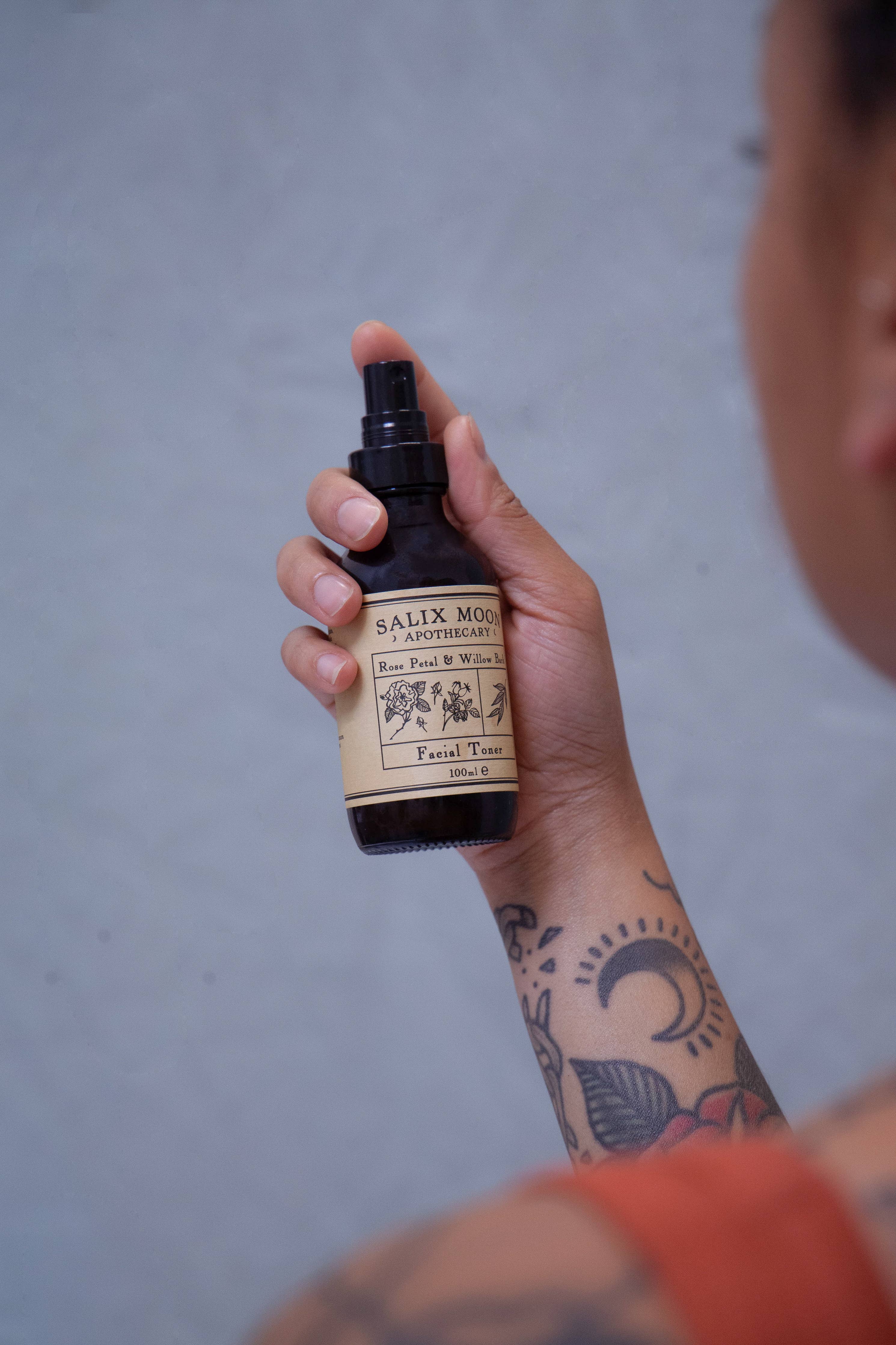 Rose Water and Willow Bark Facial Toner | Restorative