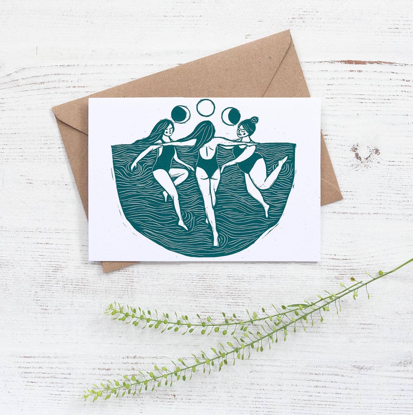 Women of the Water Card Greetings Card