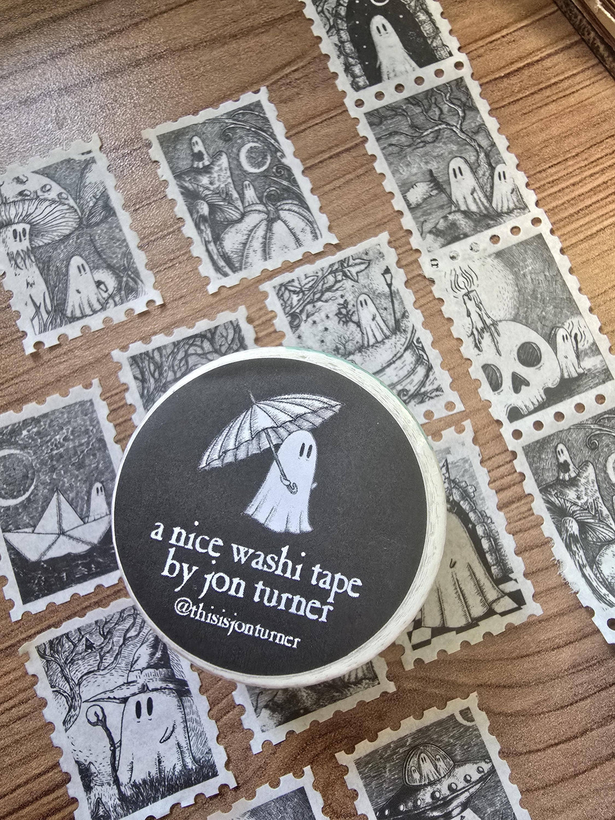 Ghosties Galore Stamp Washi Tape (RS)