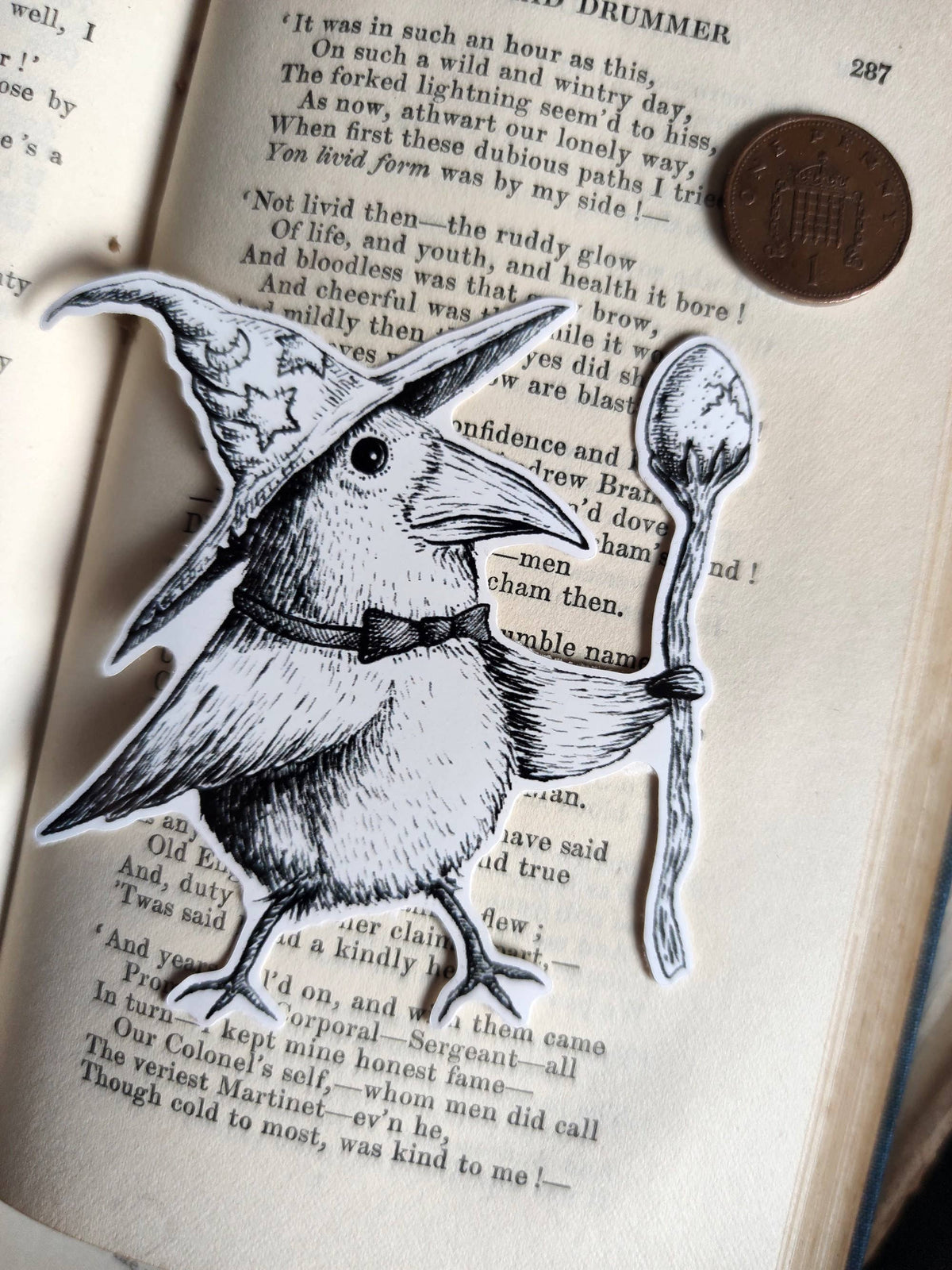 Egg Wizard Vinyl Sticker