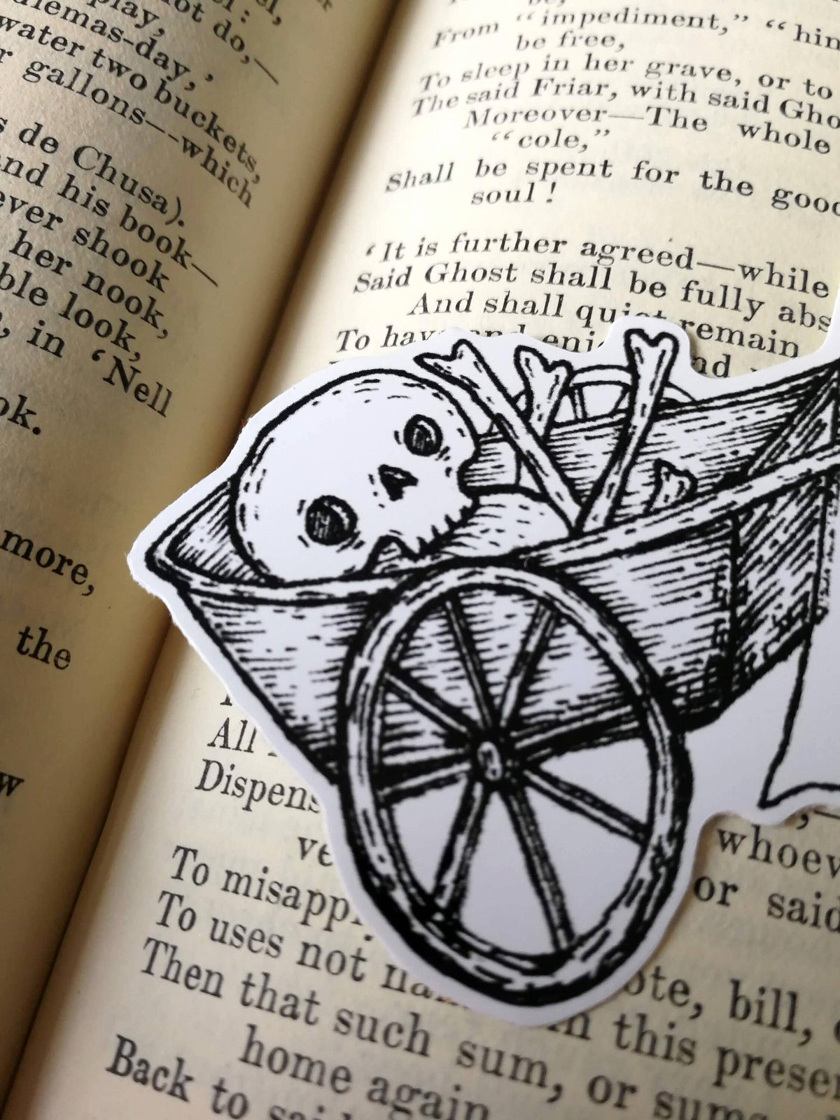 Bonecart Ghost Vinyl Sticker