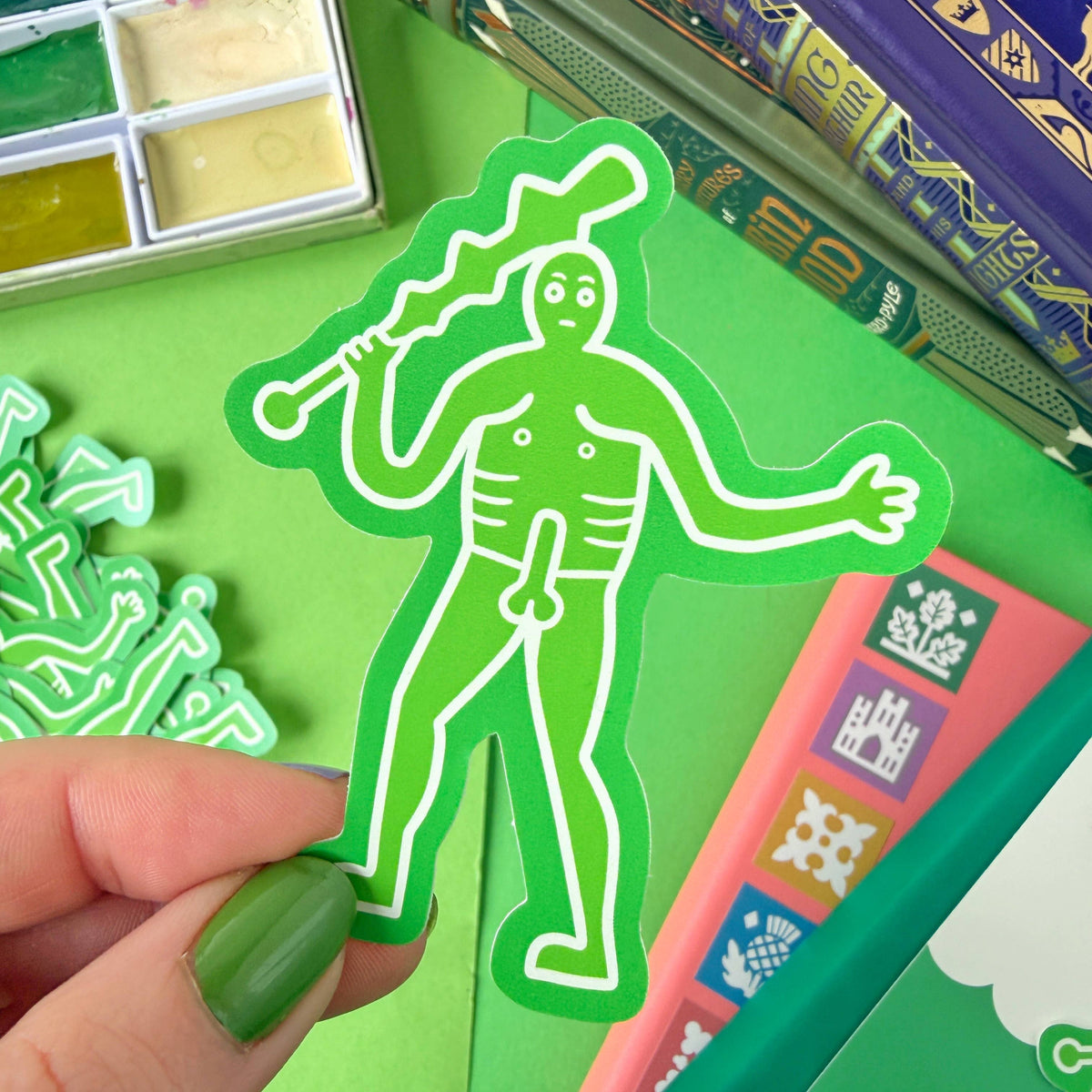 Cerne Abbas Giant Vinyl Sticker