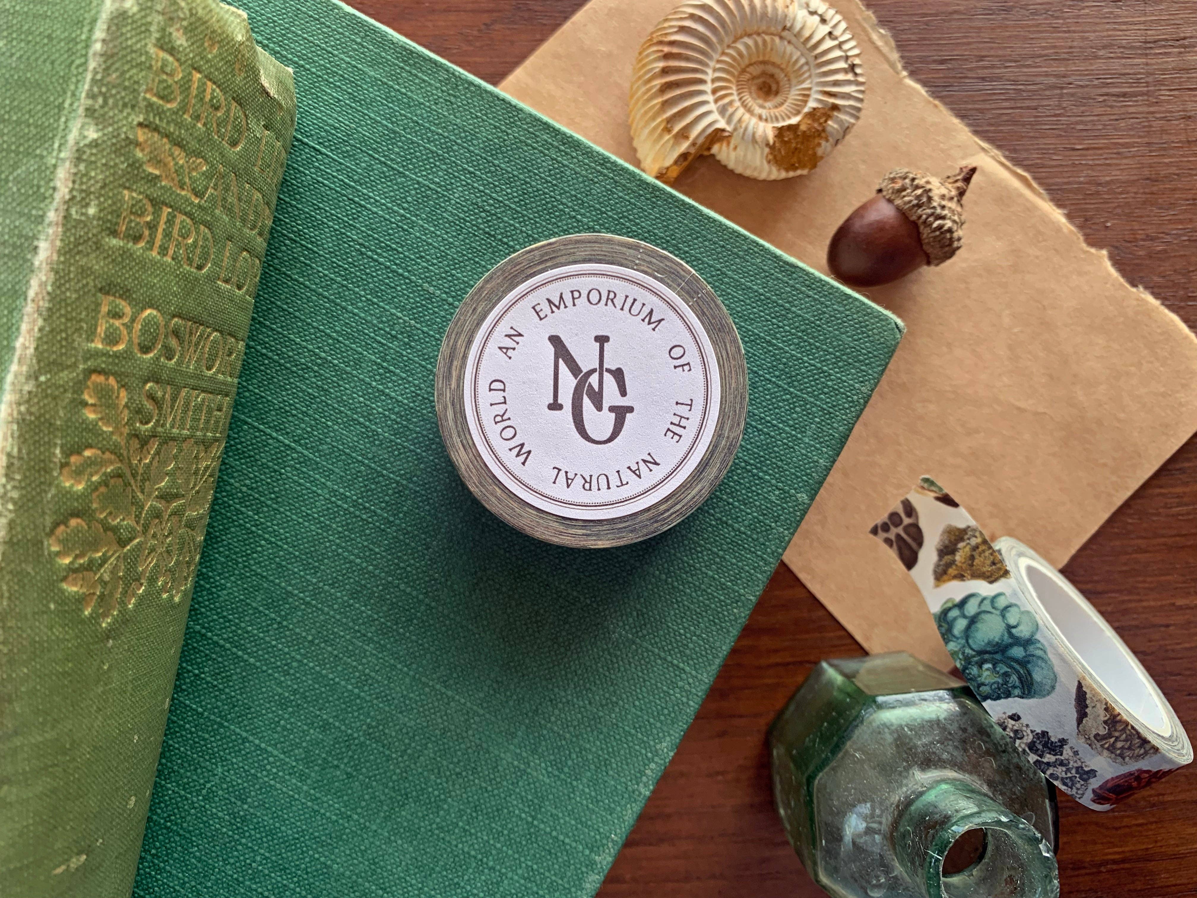 Crystal Gemstone ans Minerals Washi Tape