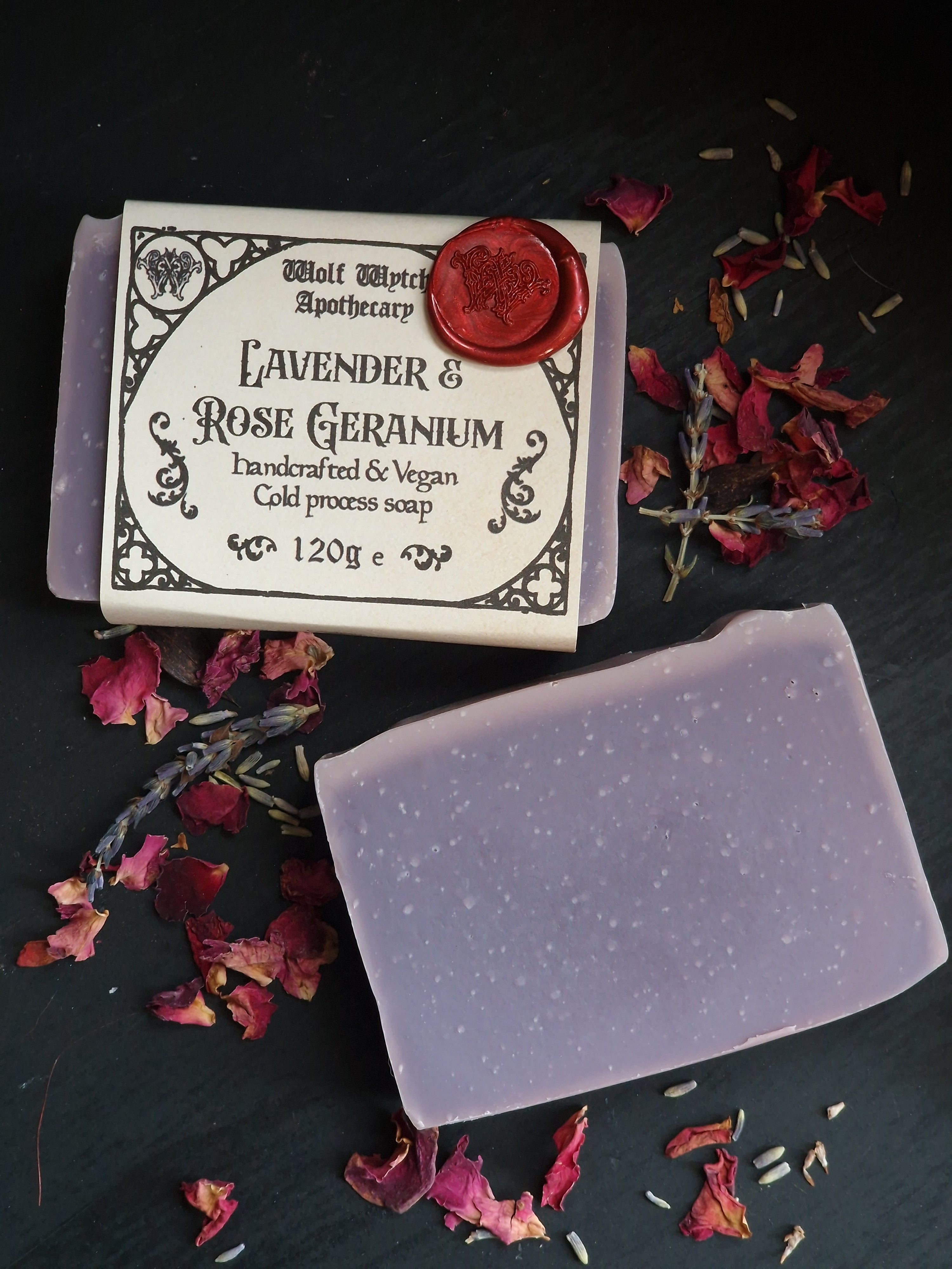 Lavender & Rose Geranium Soap