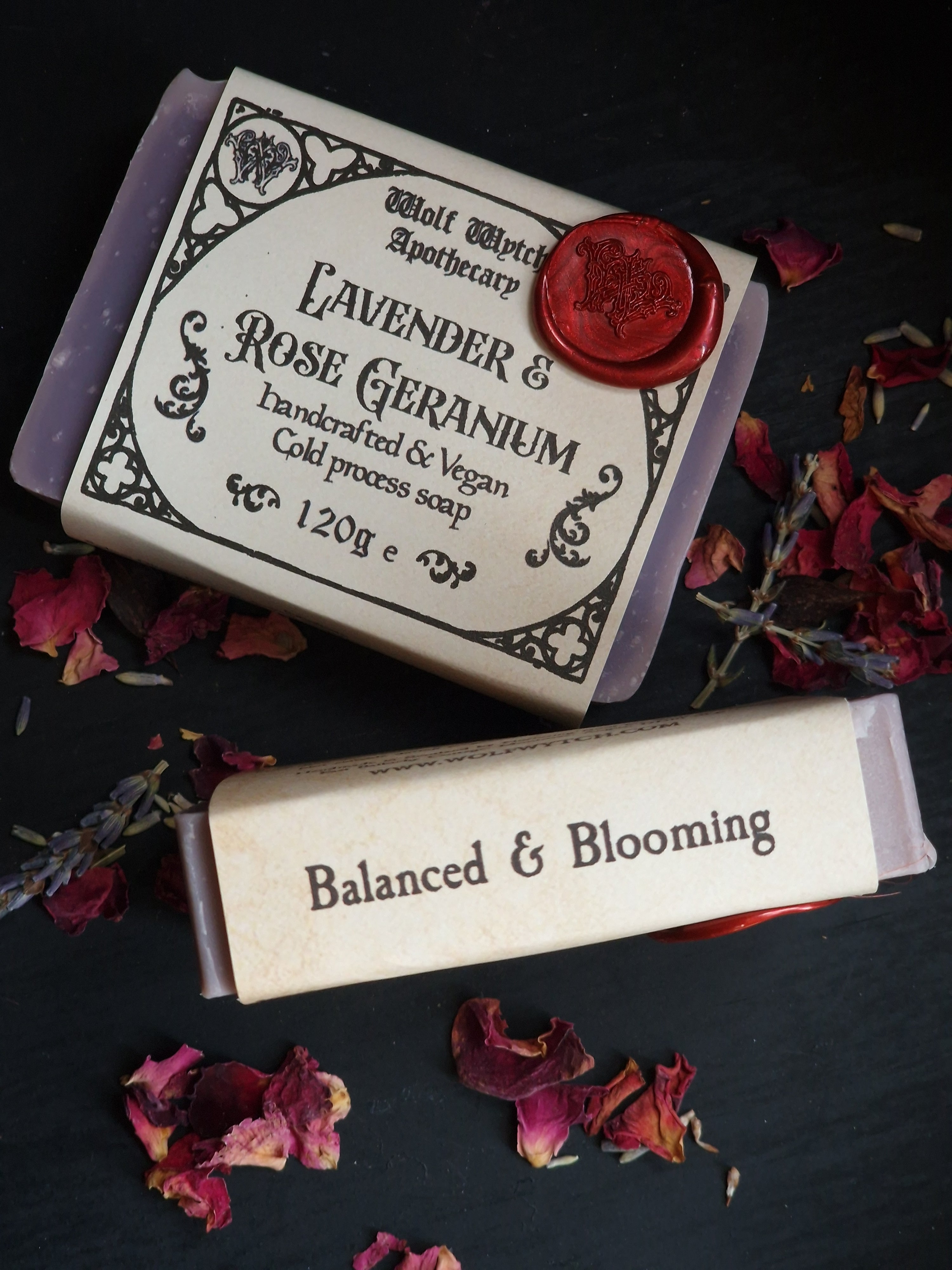 Lavender & Rose Geranium Soap