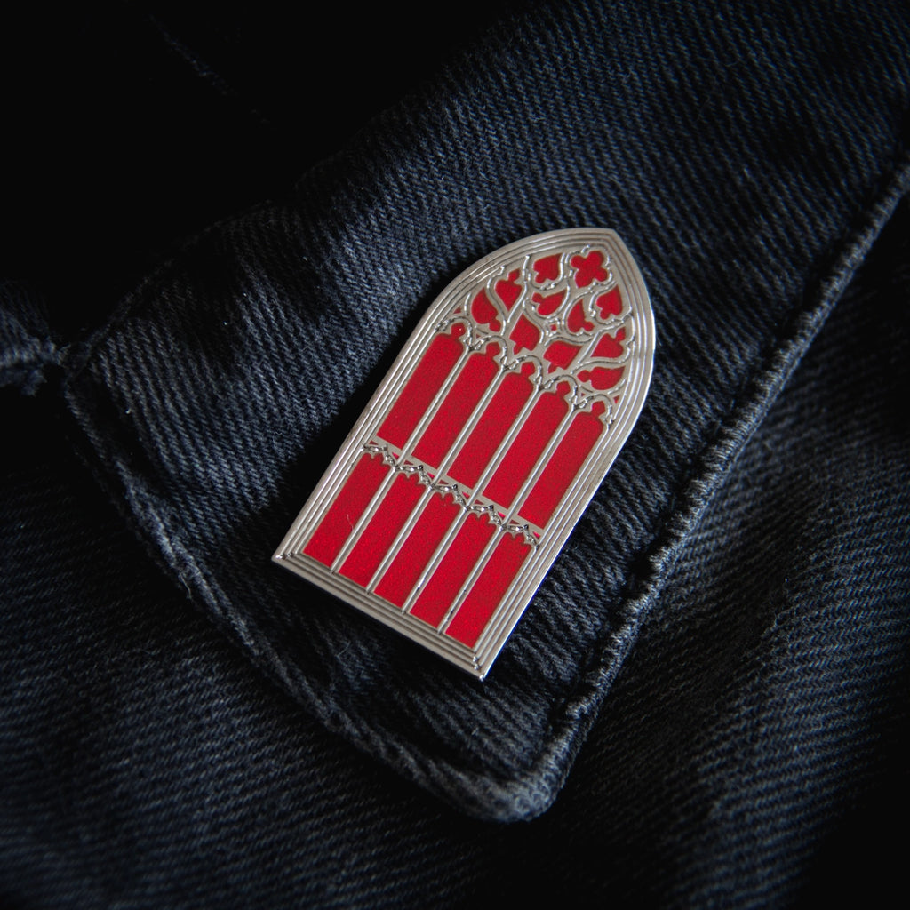 Saint Giles Cathedral Gothic Window Enamel Pin - Ectogasm