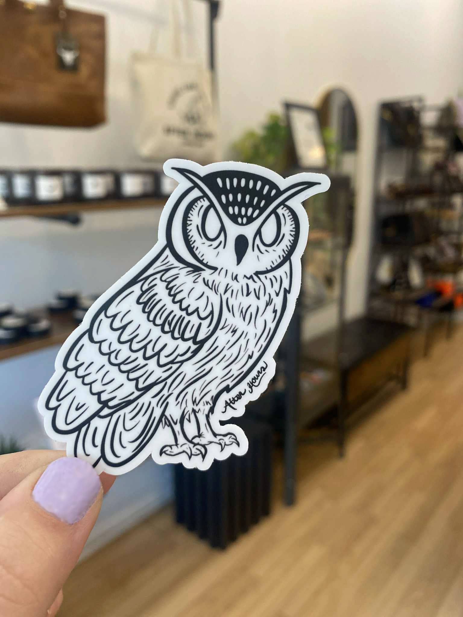 Great Horned Owl Sticker