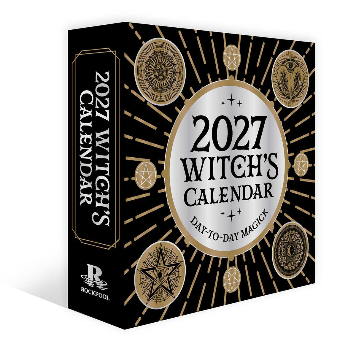 2027 Witch's Day-to-Day Desk Calendar