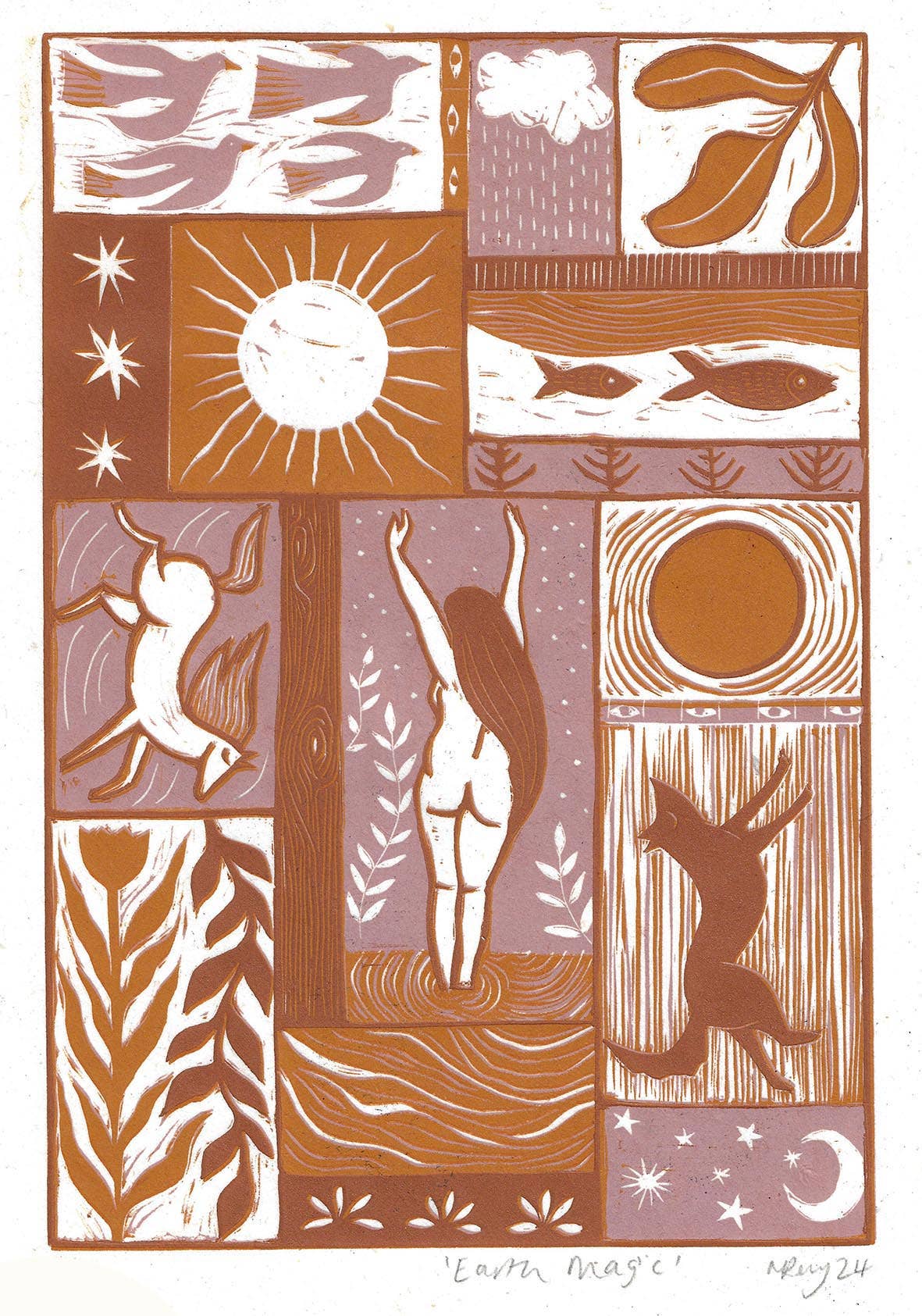 Earth Magic Greeting Card