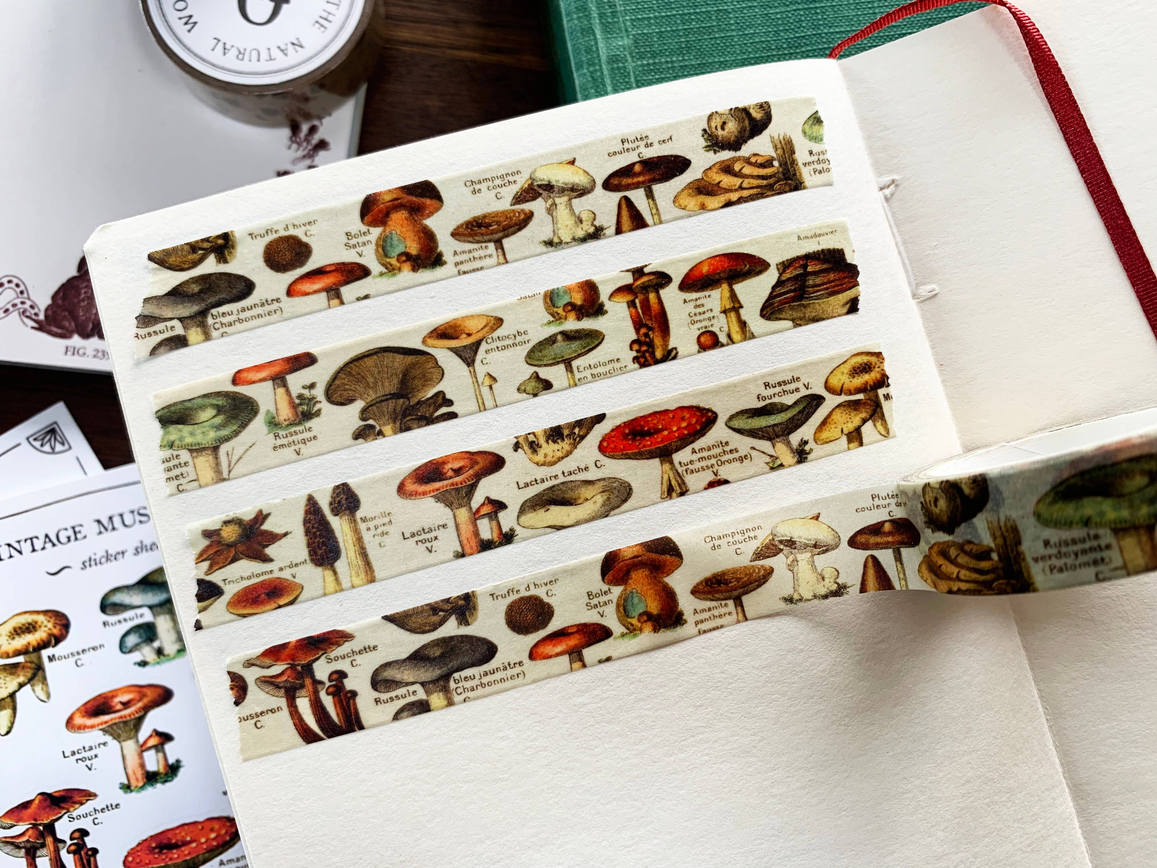 Mushrooms Washi Tape