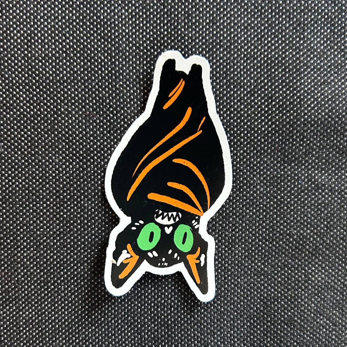 Halloween bat sticker