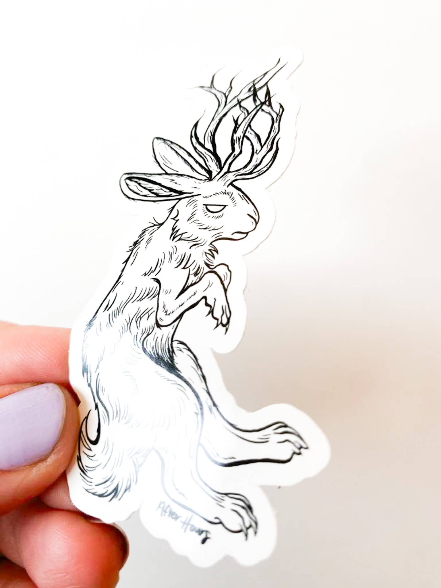 Jackalope Sticker