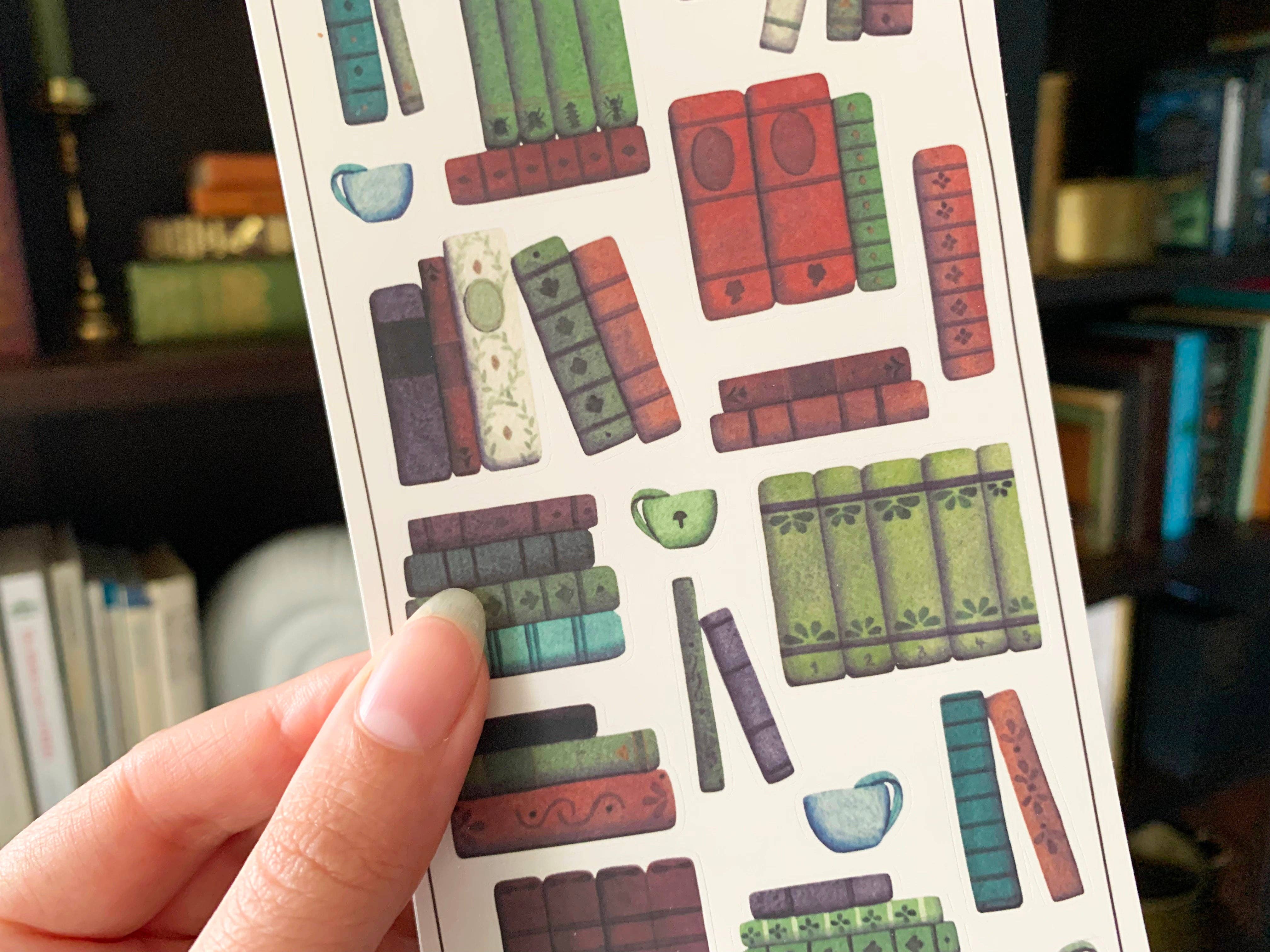 Vintage Books Sticker Sheet