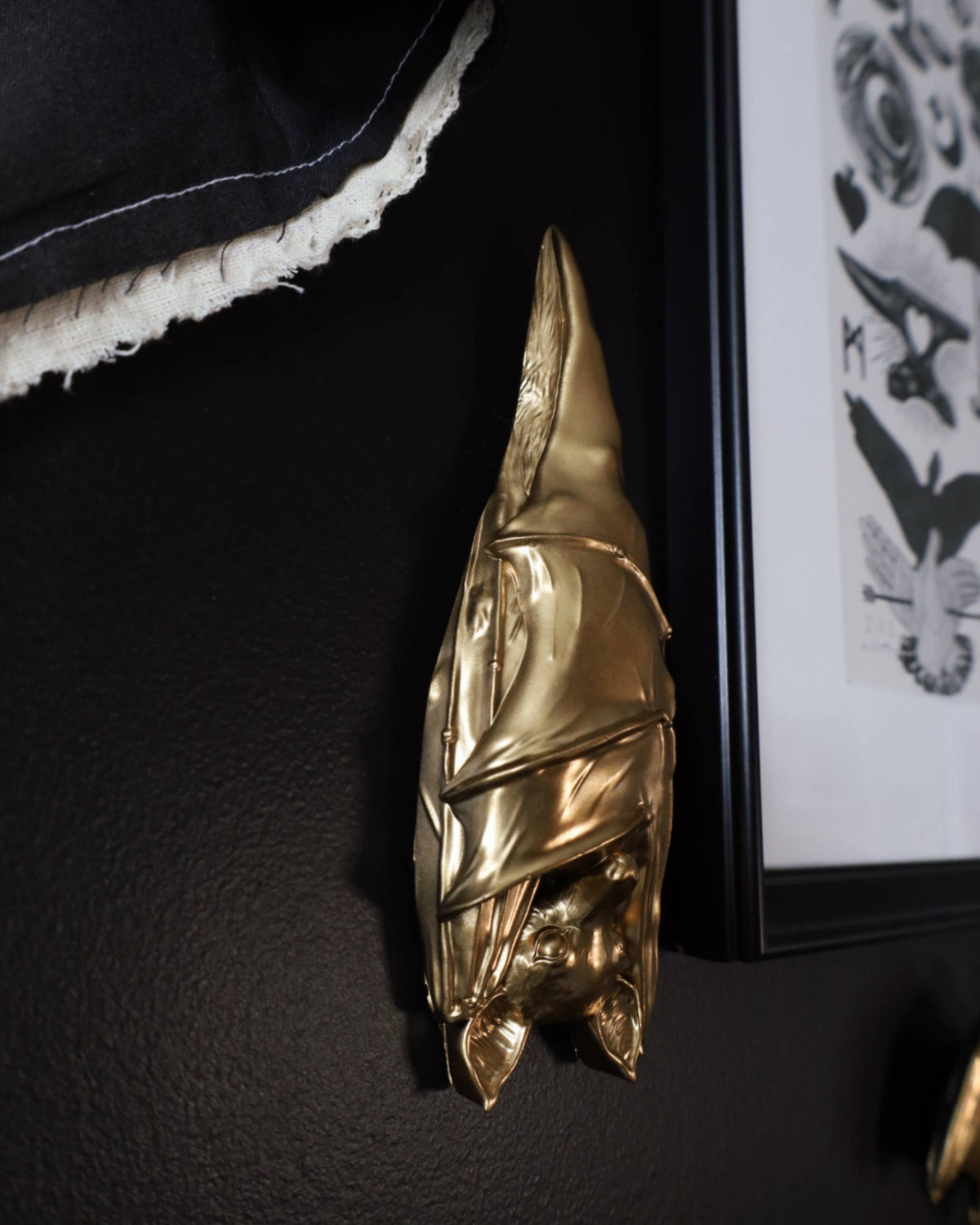 Sleeping Bat Wall Hanging