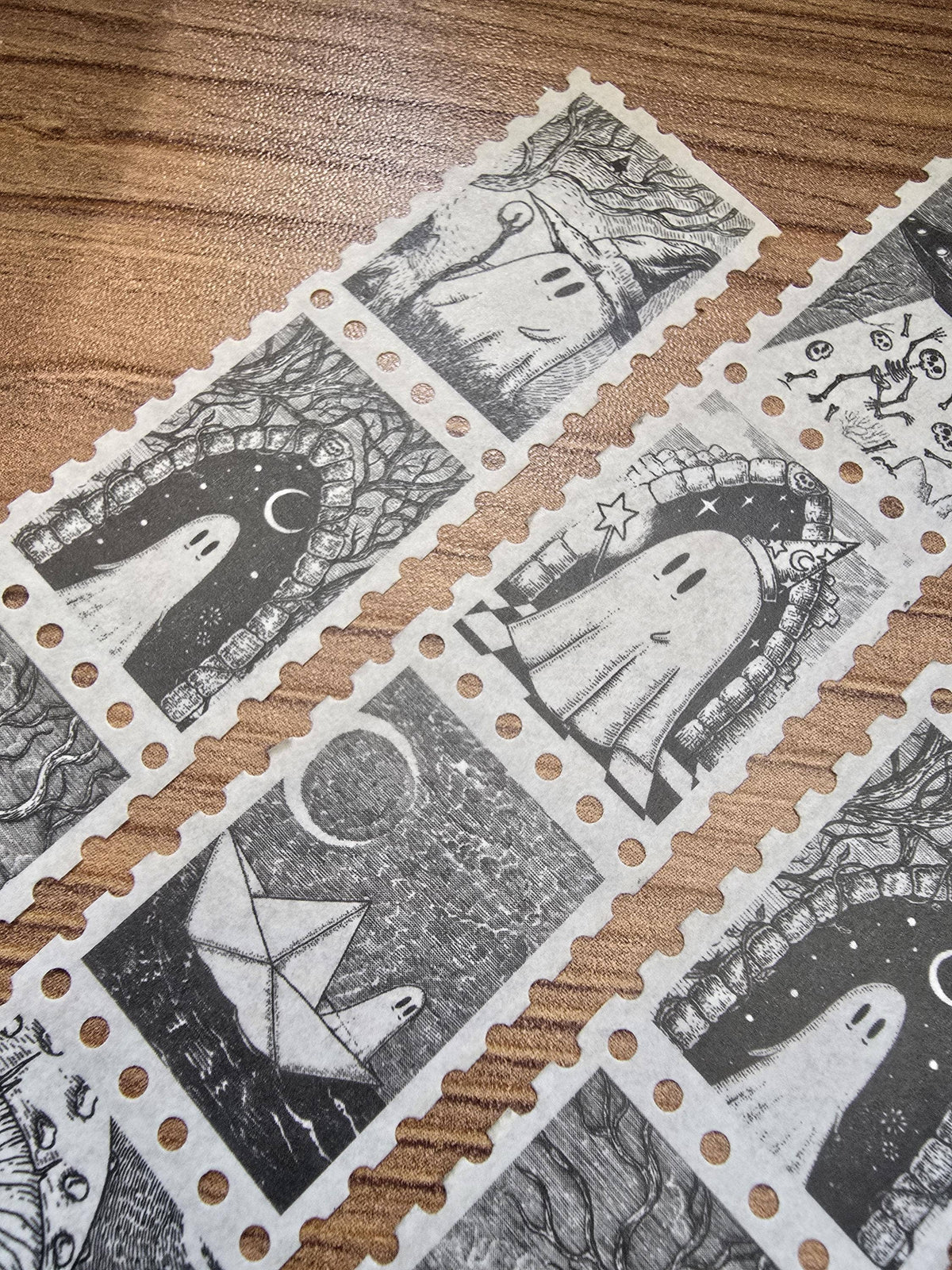 Ghosties Galore Stamp Washi Tape (RS)