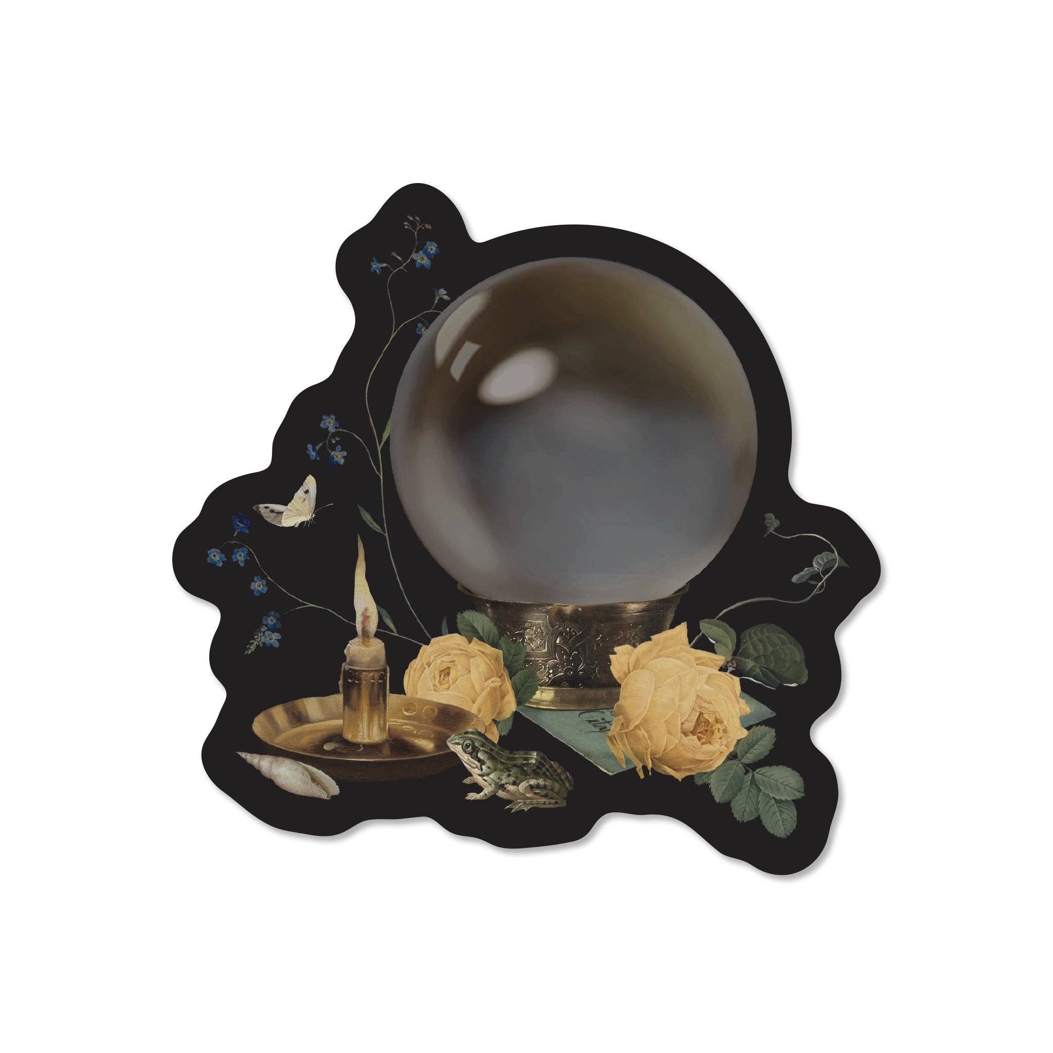 Crystal Ball Sticker - Open Sea
