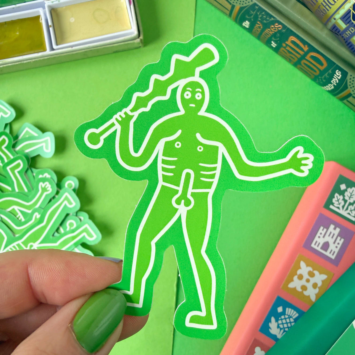 Cerne Abbas Giant Vinyl Sticker