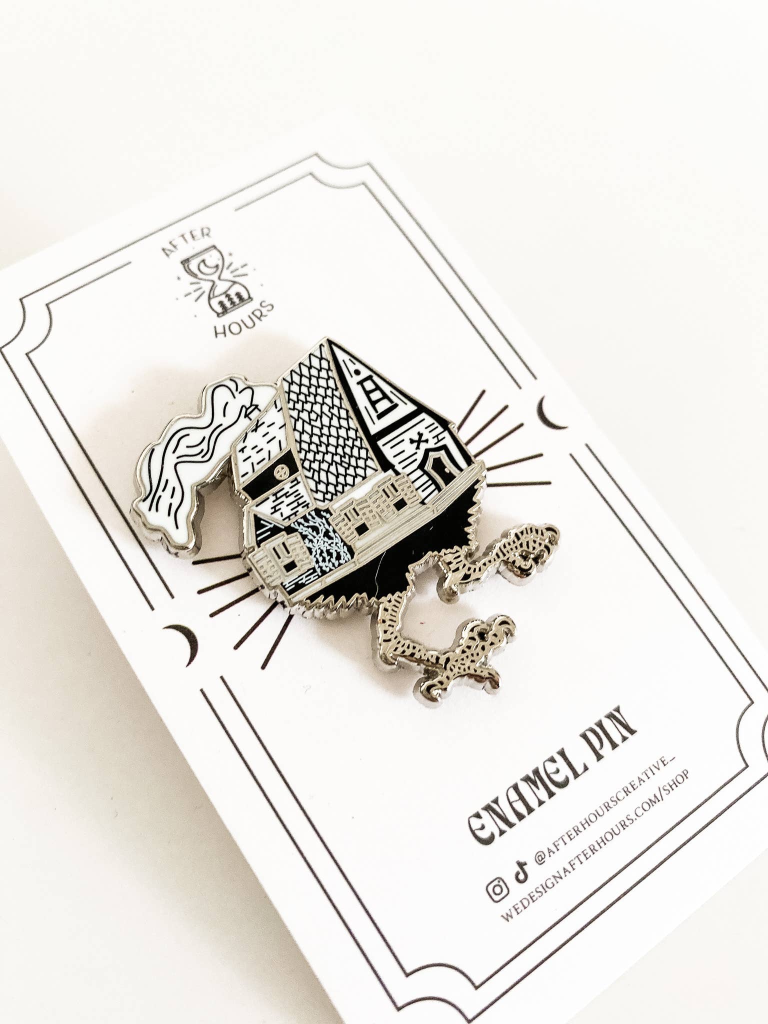 Baba Yaga Enamel Pin
