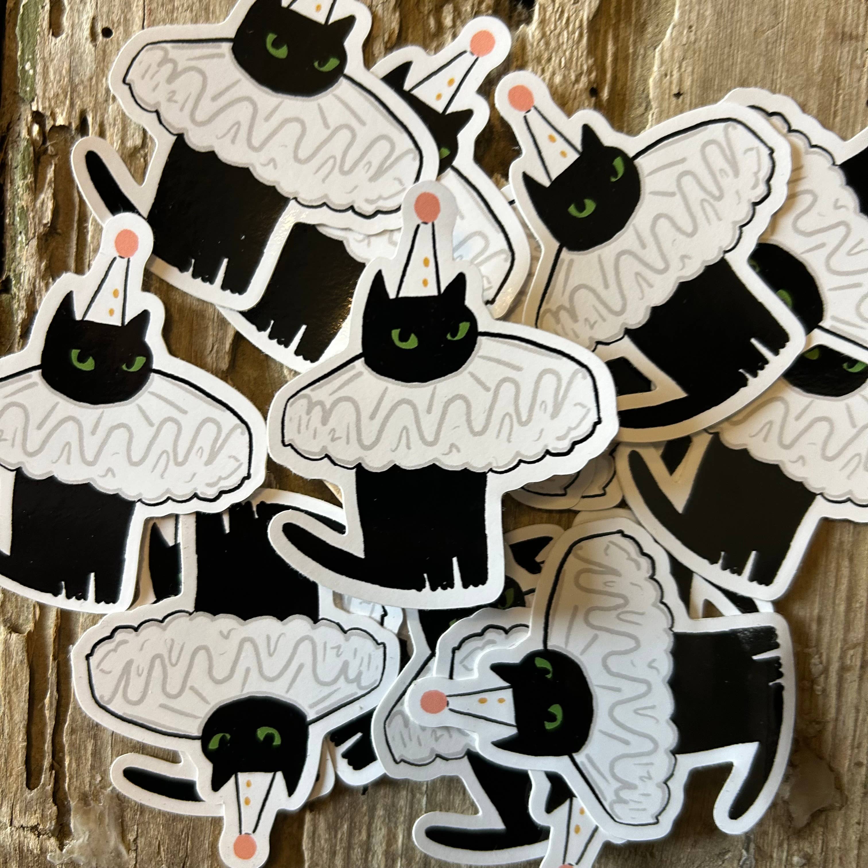 Ruff Cat Vinyl Sticker 