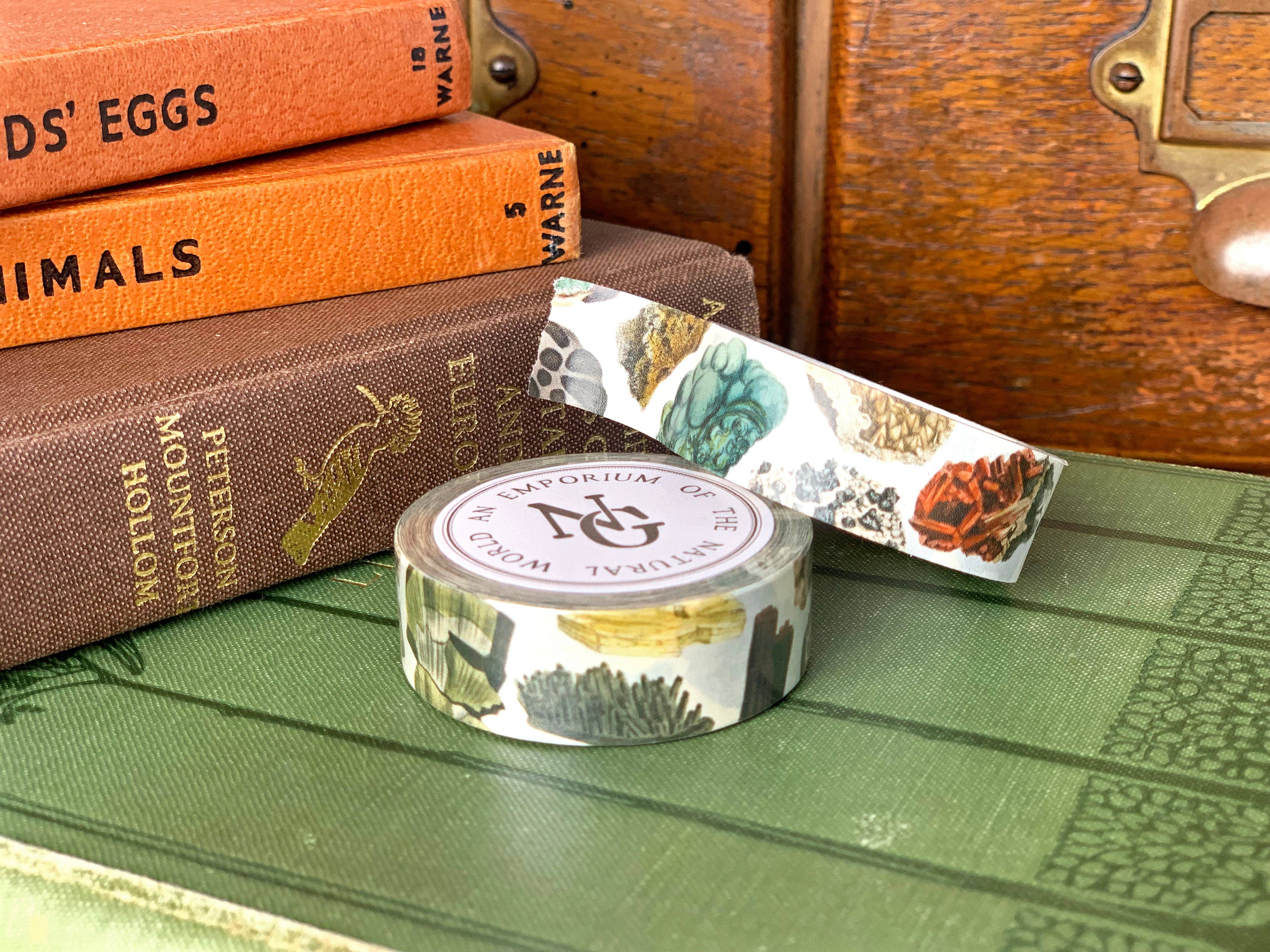 Crystal Gemstone ans Minerals Washi Tape