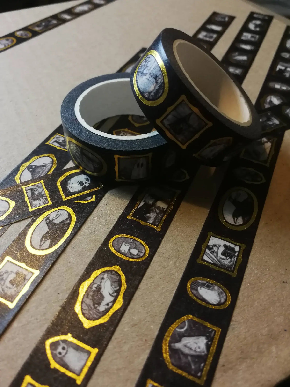 Gallery of Curiosities Gold Foiled Washi Tape: Tape 2