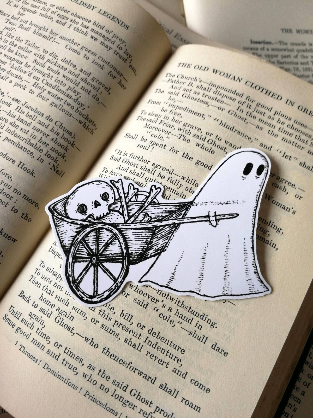 Bonecart Ghost Vinyl Sticker