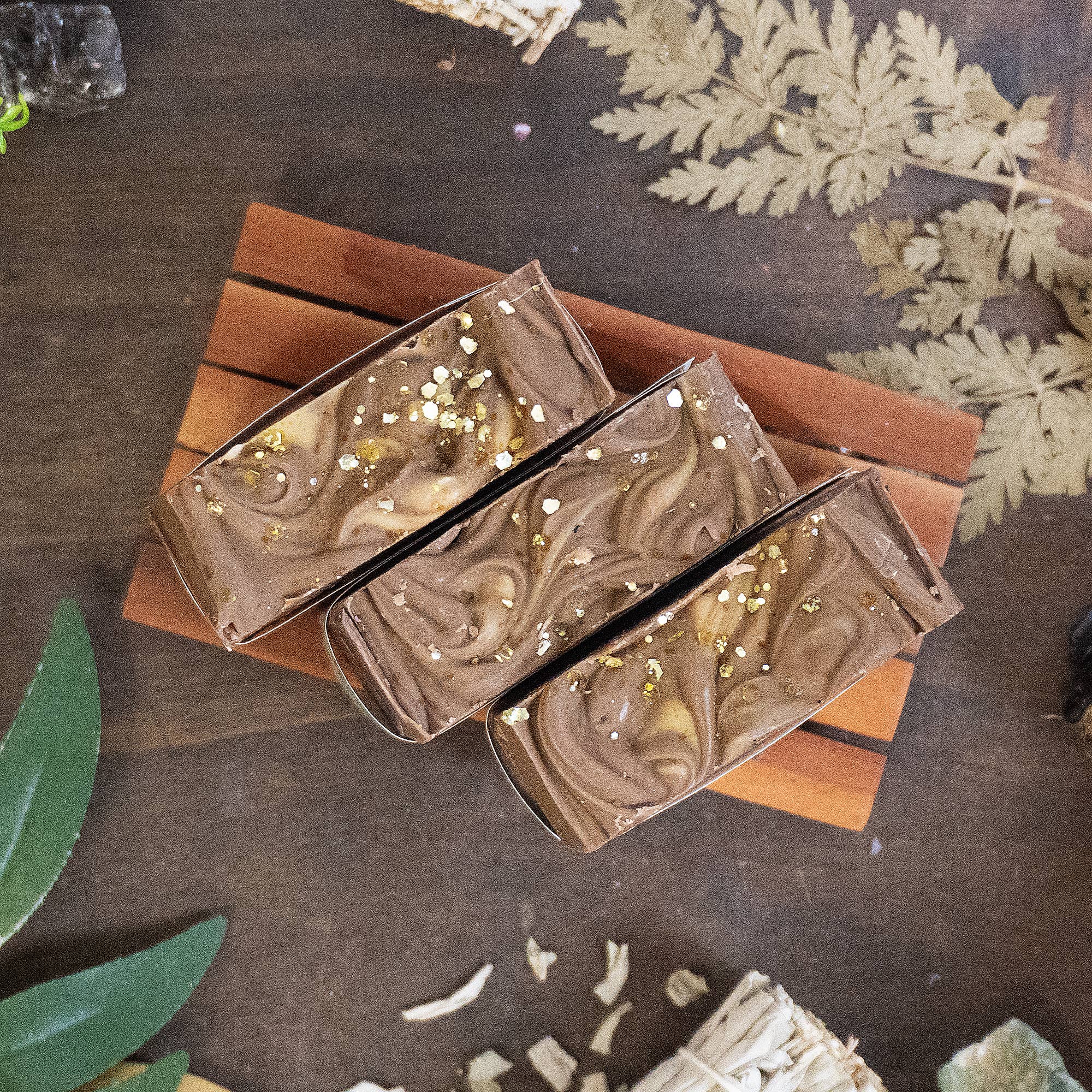 The Grimoire Soap - Dark Plum, Incense, Amber