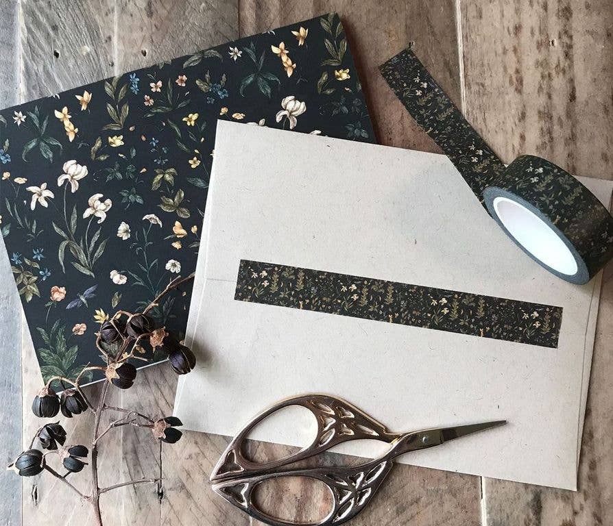 Old World Florals Washi Tape - Jessica Roux