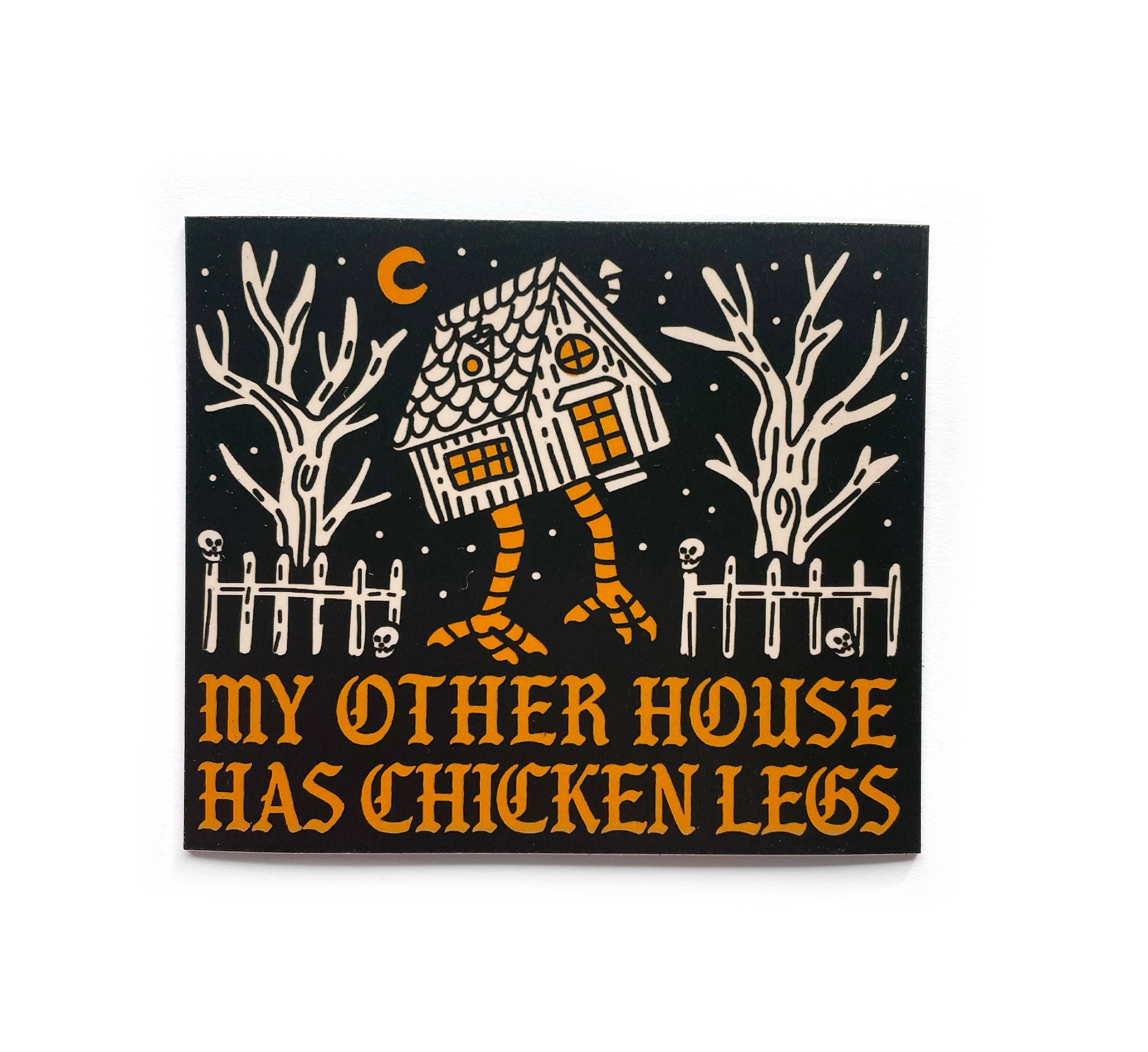 Baba Yaga Magnet 