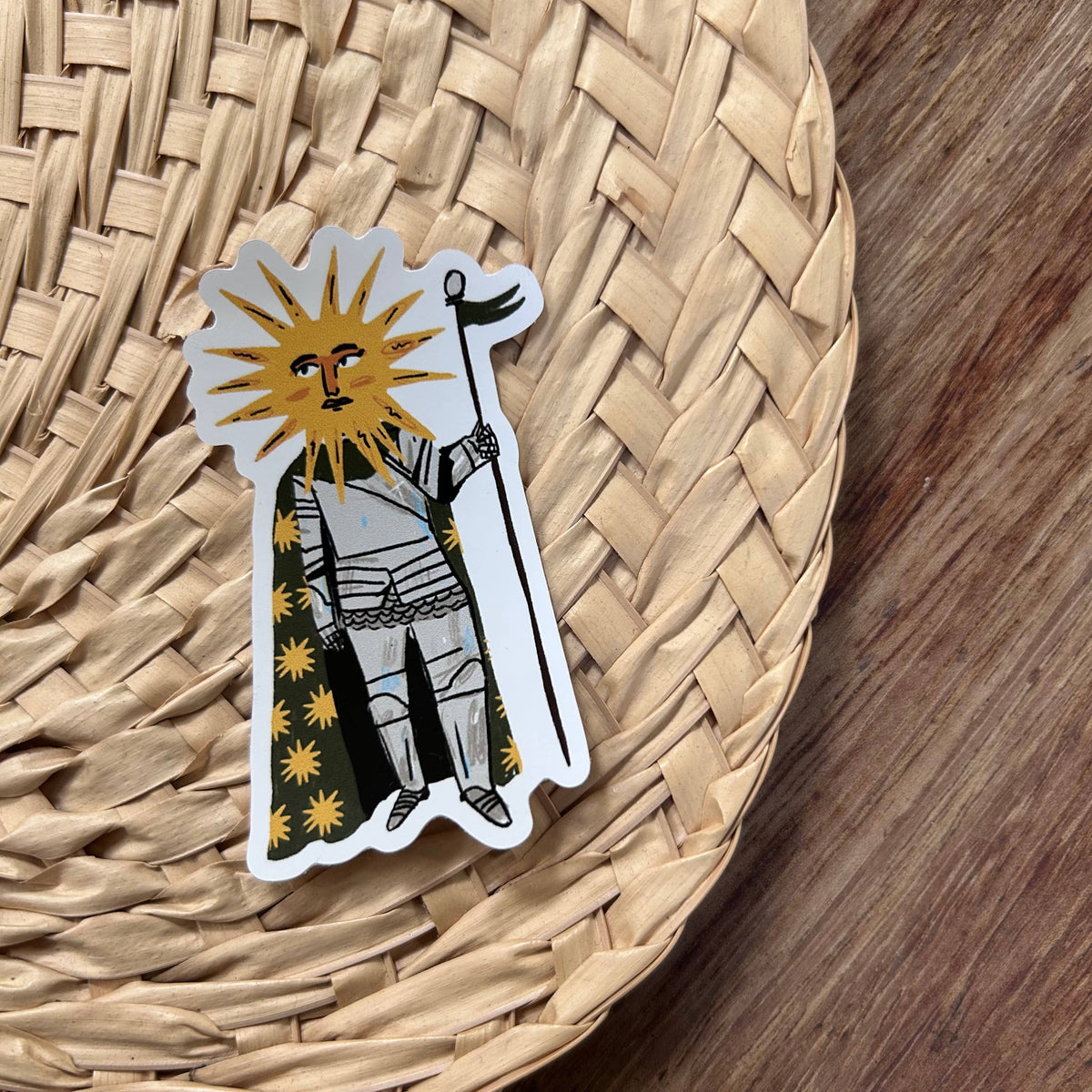 Sun Knight Sticker