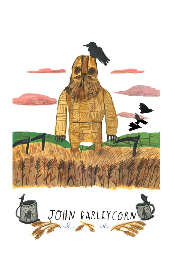 John Barleycorn Postcard