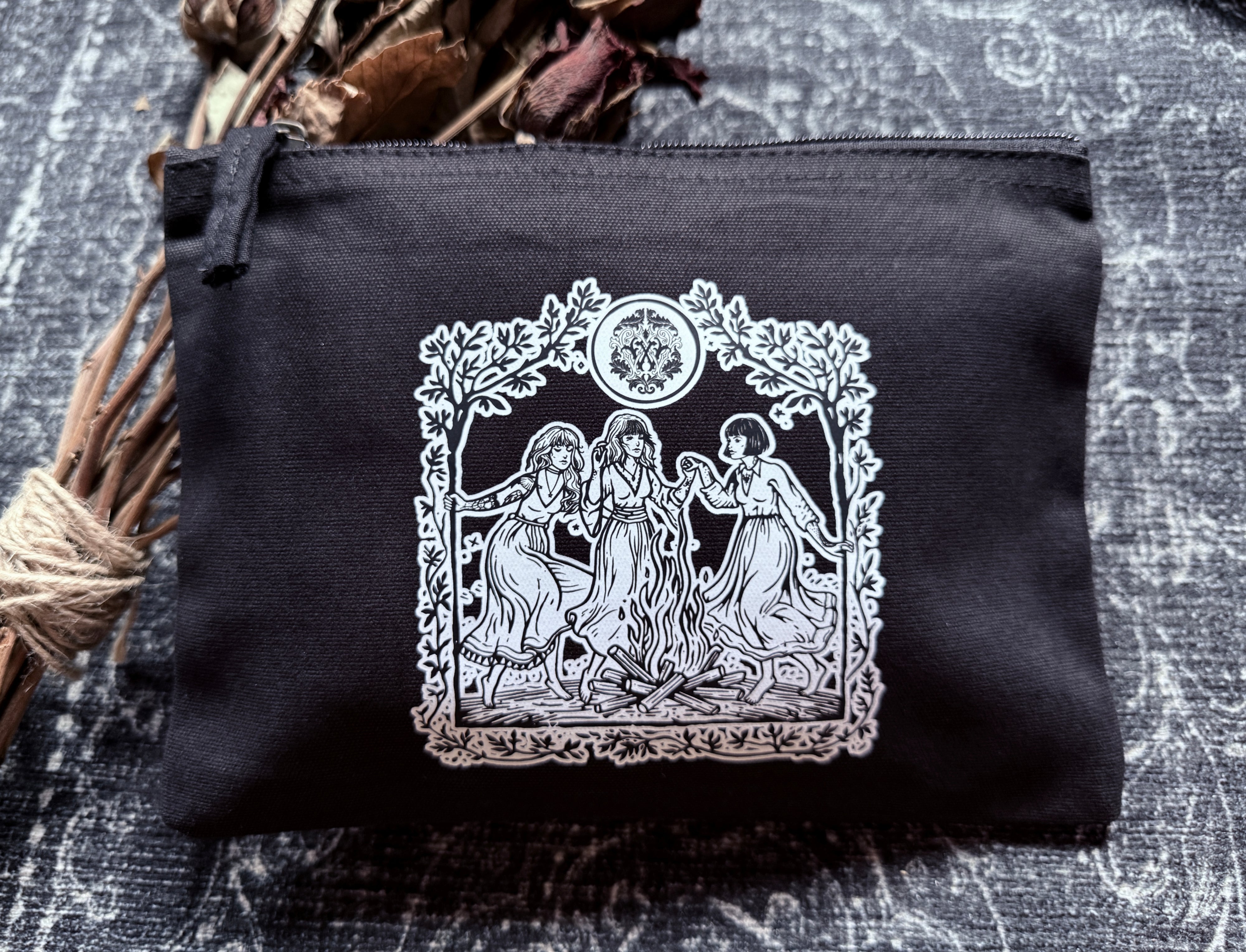3 Witches Accessory Pouch Bag