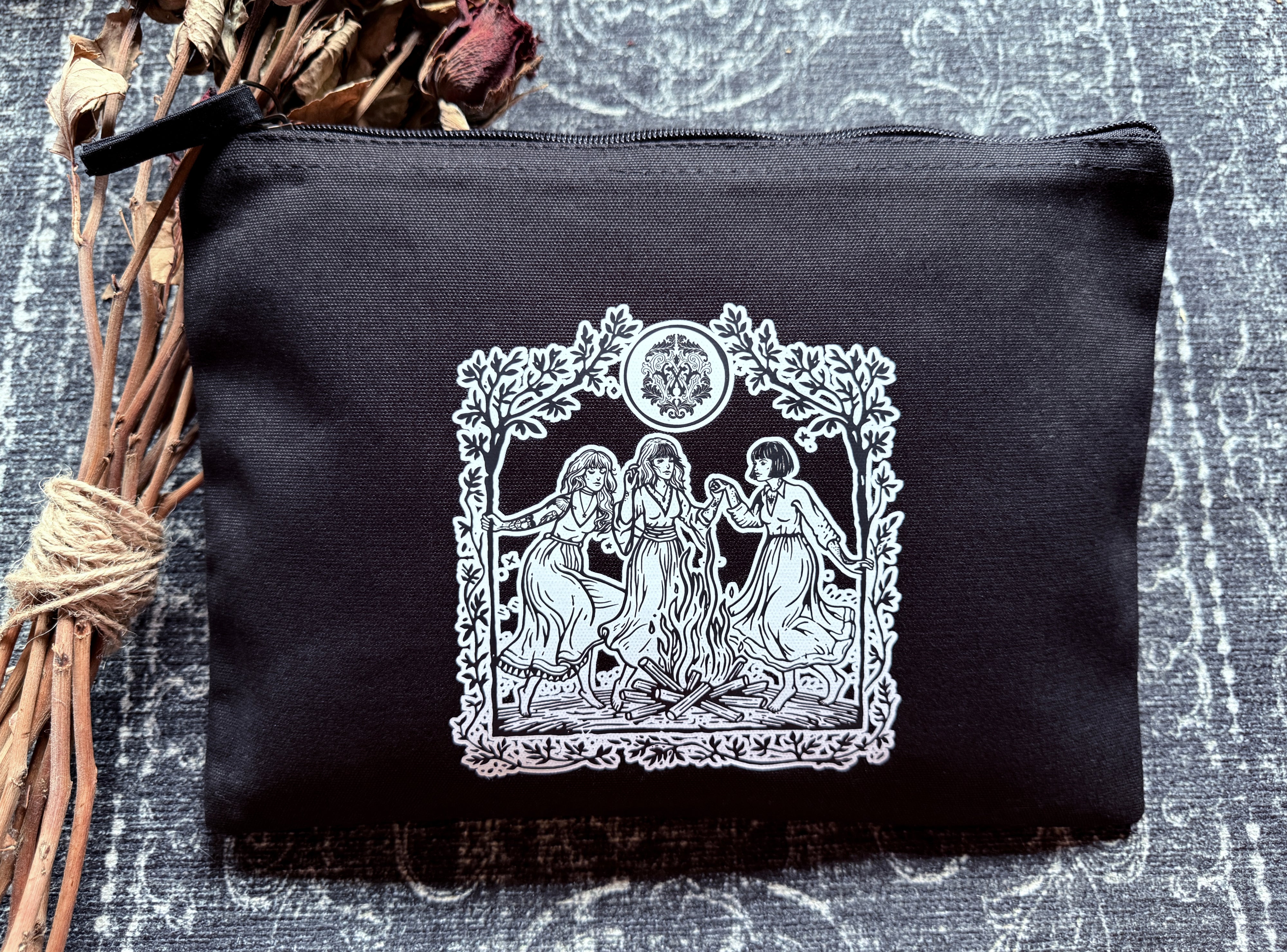 3 Witches Accessory Pouch Bag