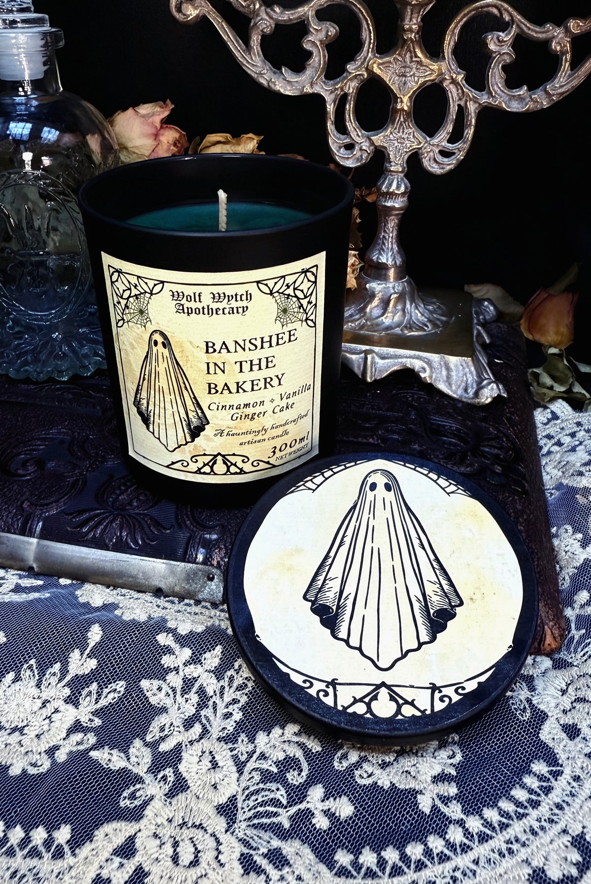Banshee In The Bakery Ghost Candle