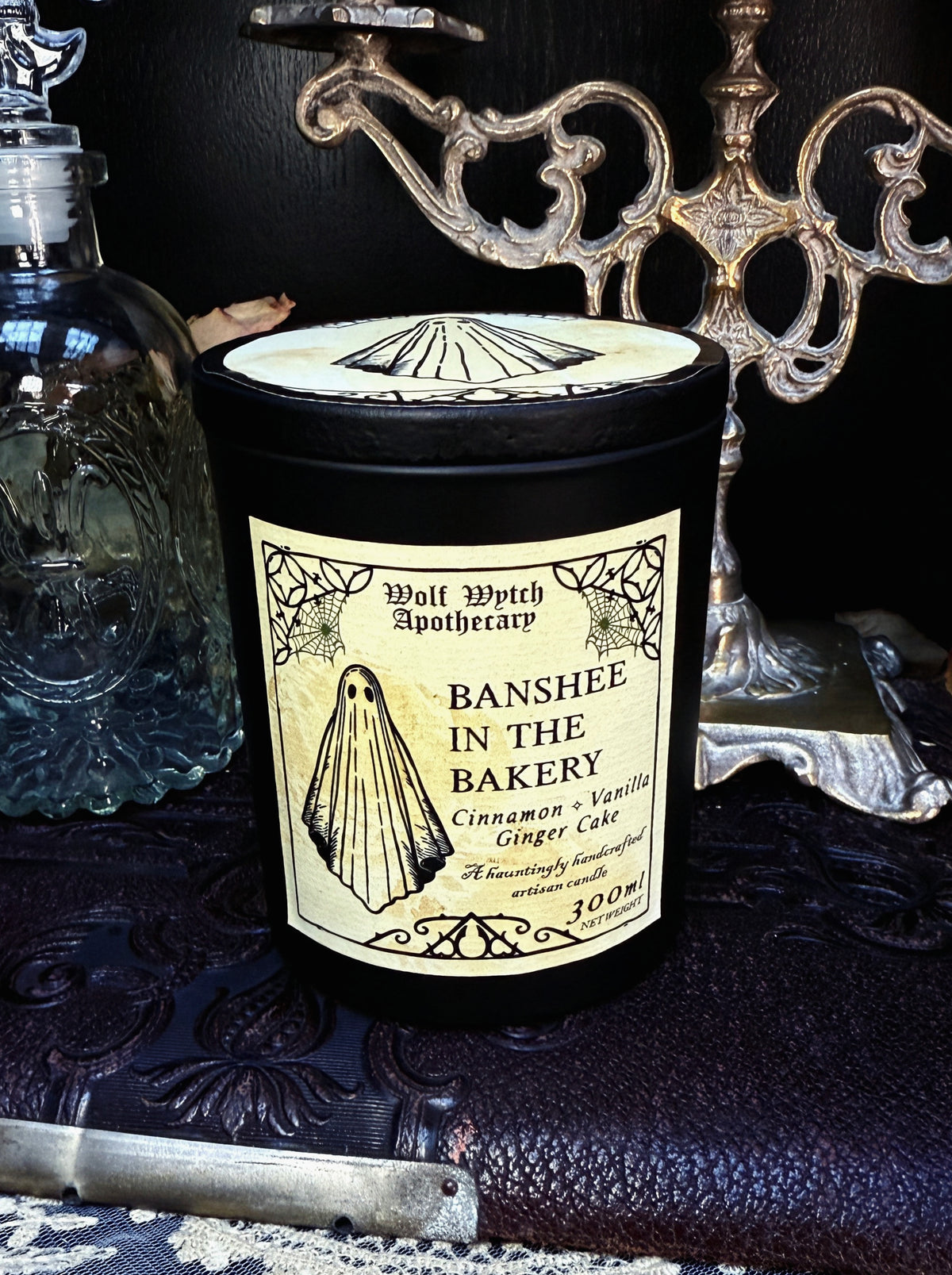 Banshee In The Bakery Ghost Candle