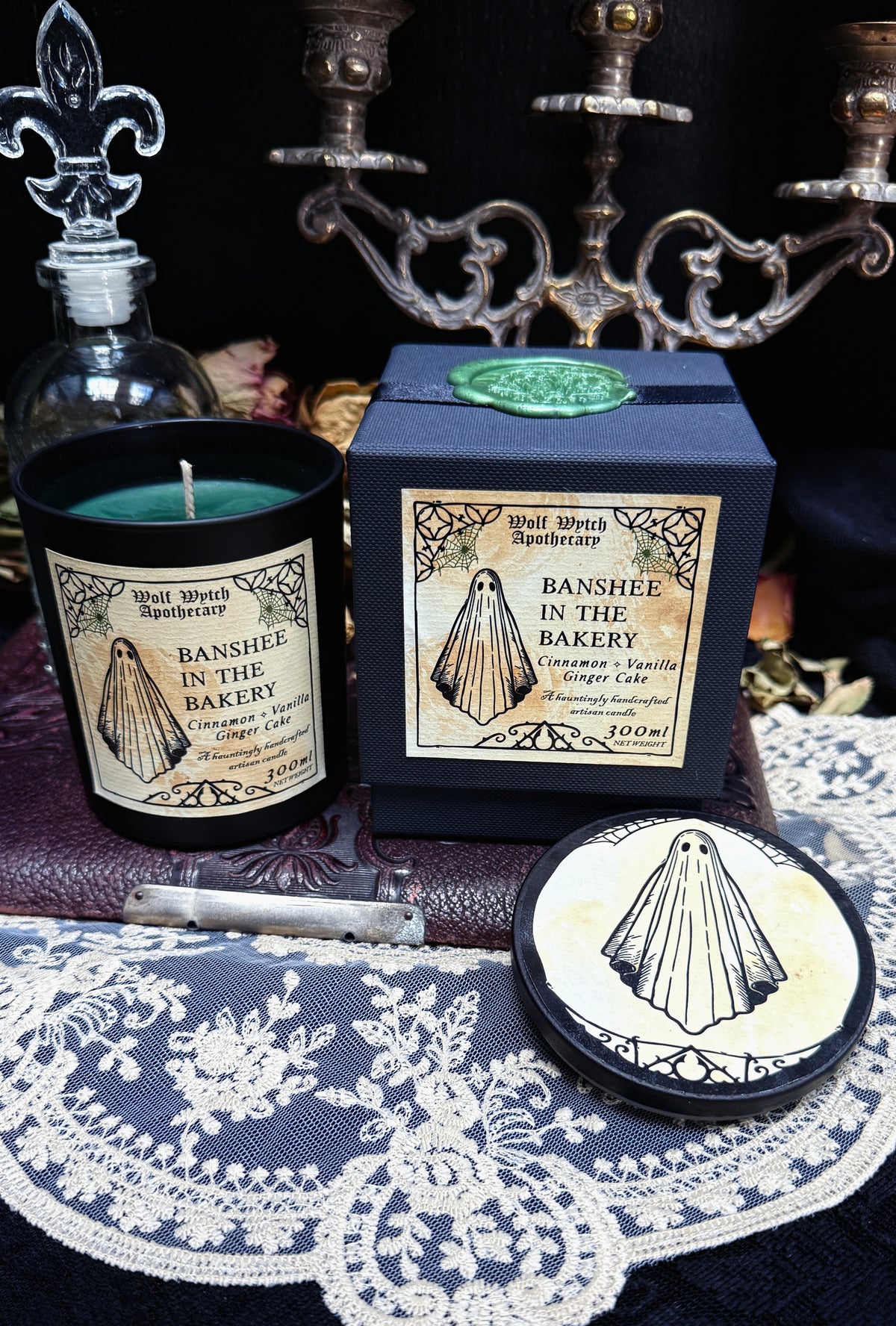 Banshee In The Bakery Ghost Candle