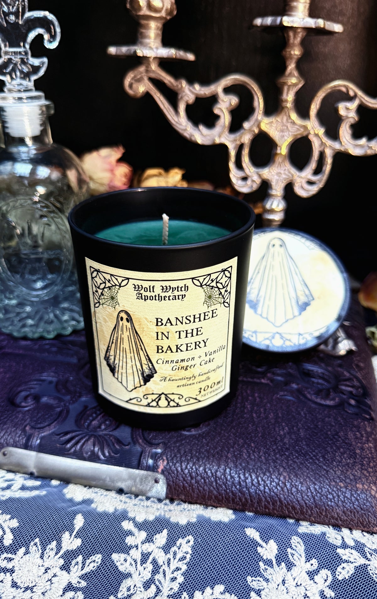 Banshee In The Bakery Ghost Candle