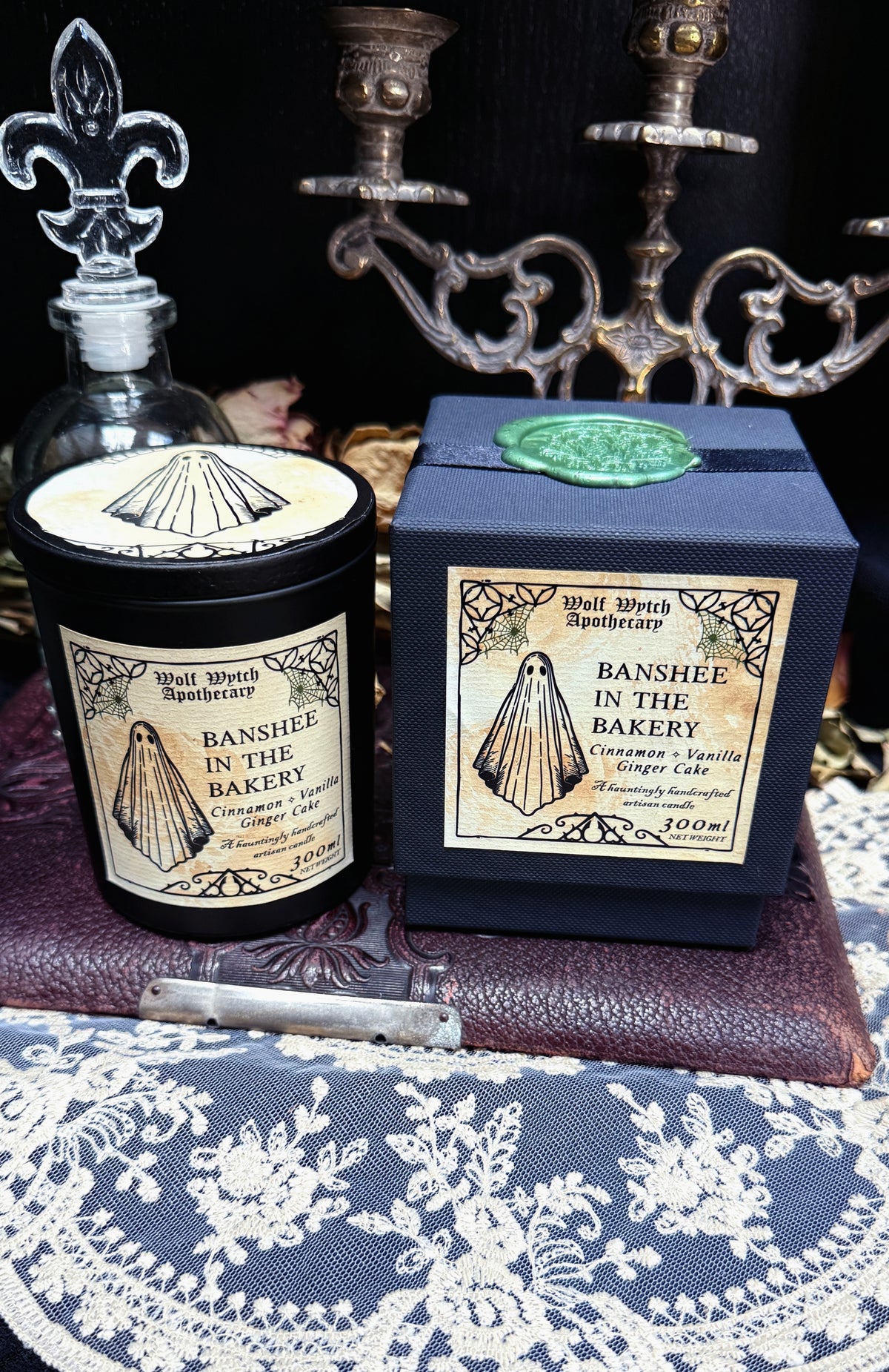 Banshee In The Bakery Ghost Candle