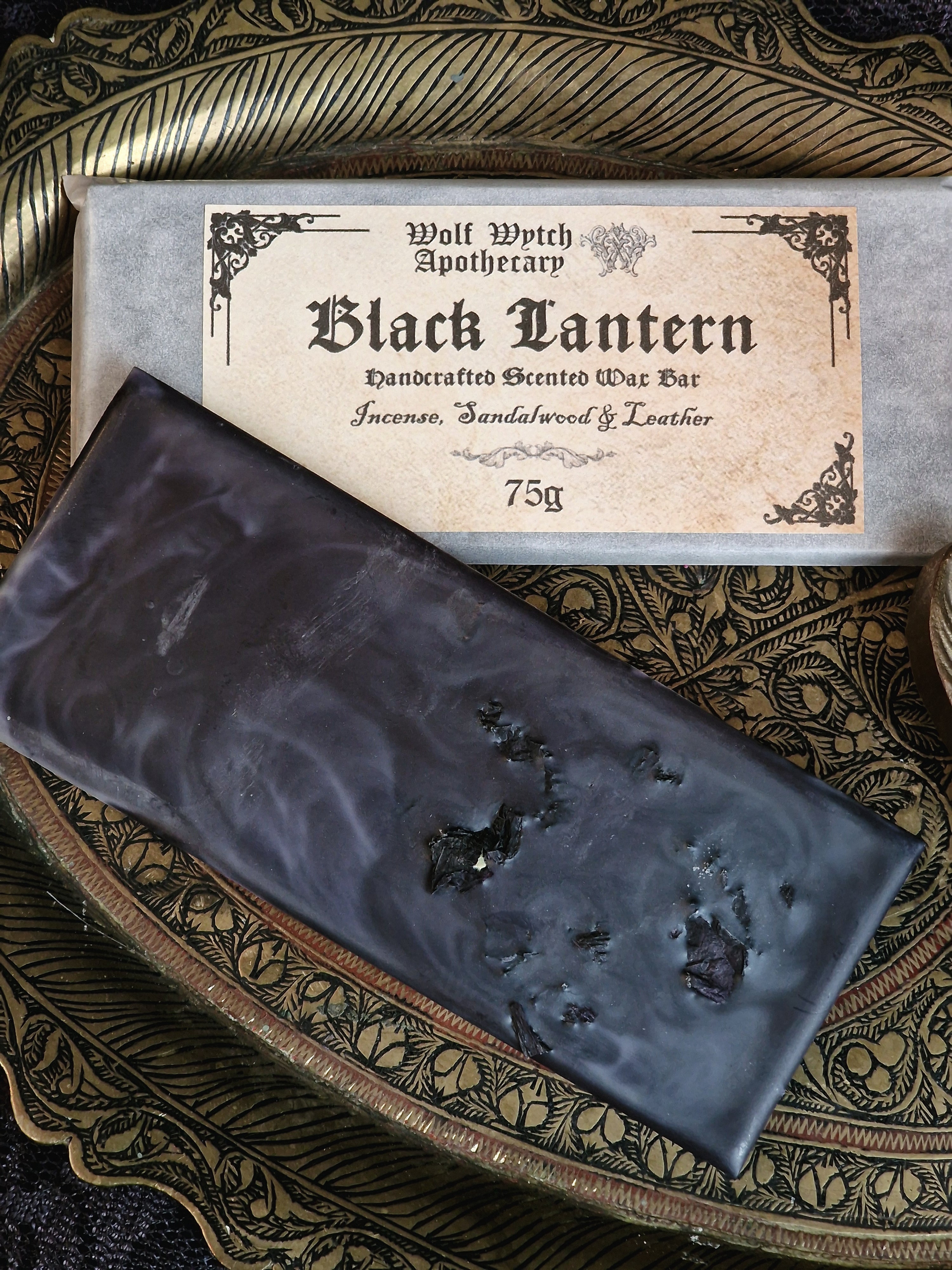 Black Lantern Wax Melt Bar