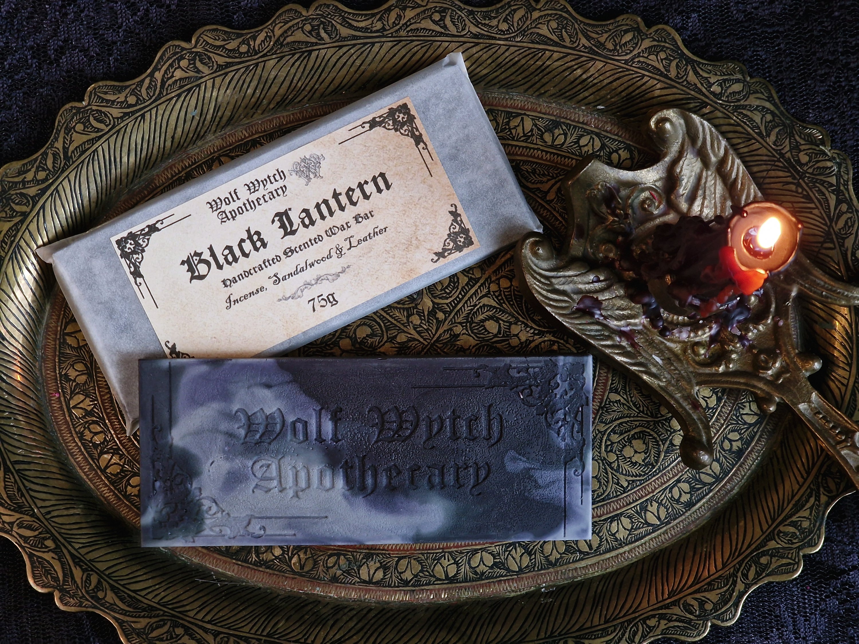 Black Lantern Wax Melt Bar