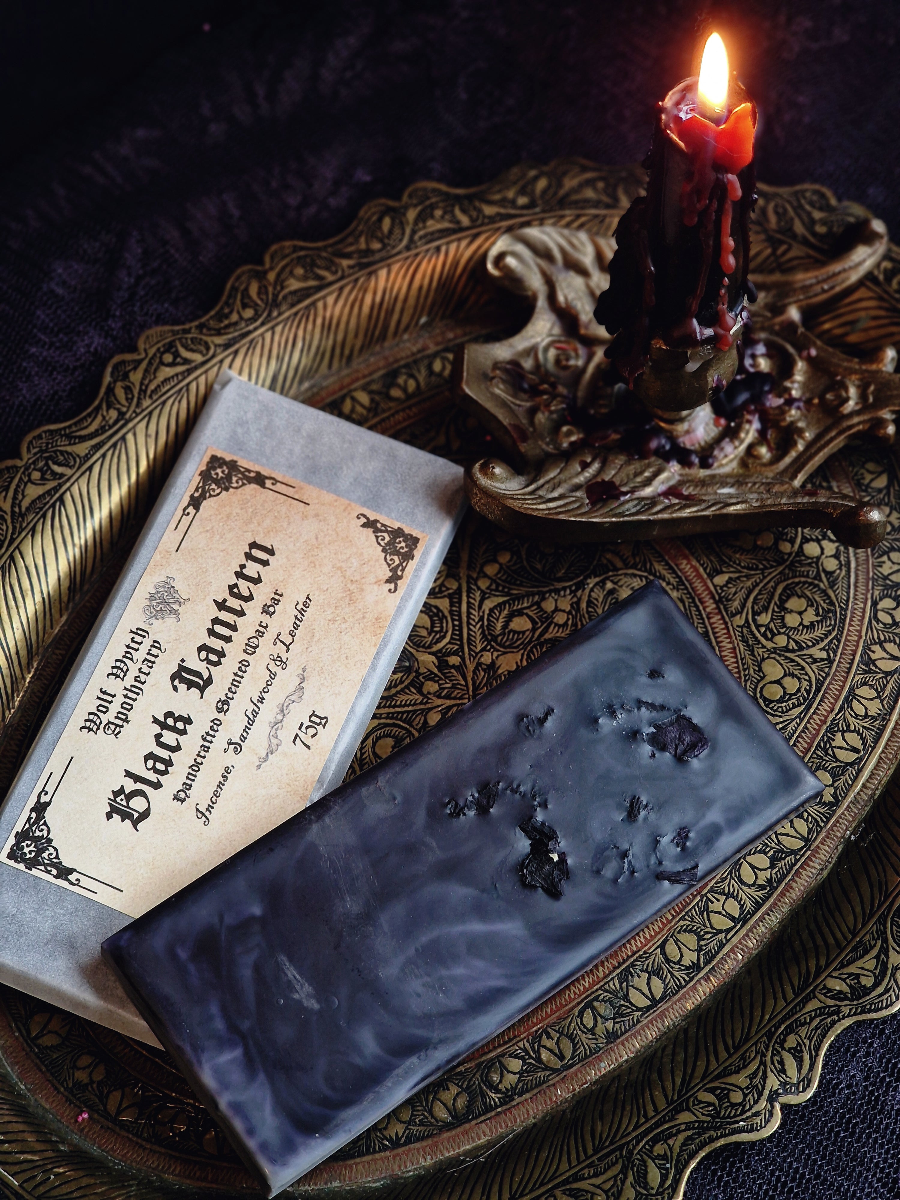Black Lantern Wax Melt Bar