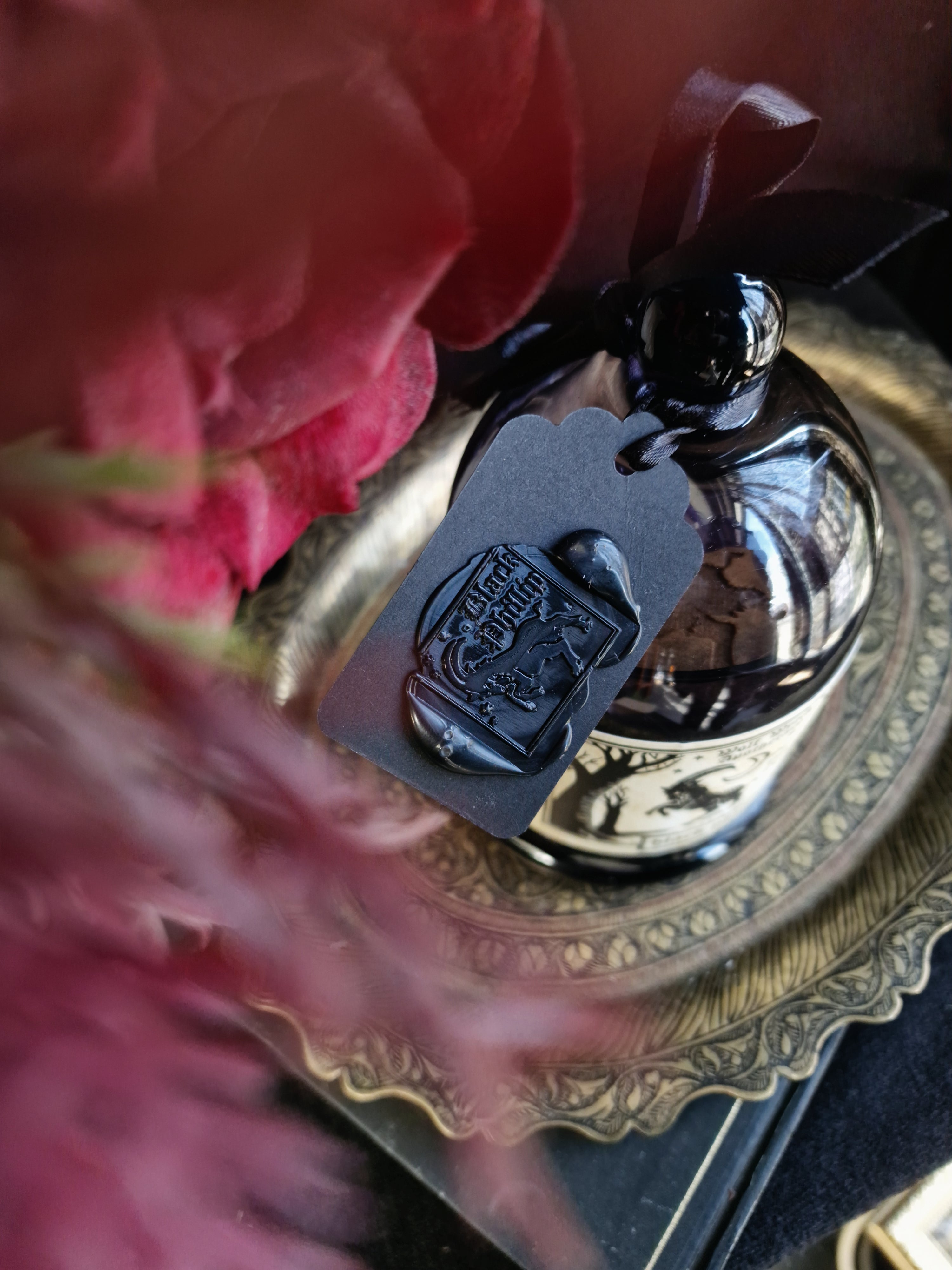 Black Phillip Cloche Candle - Spiced Orange