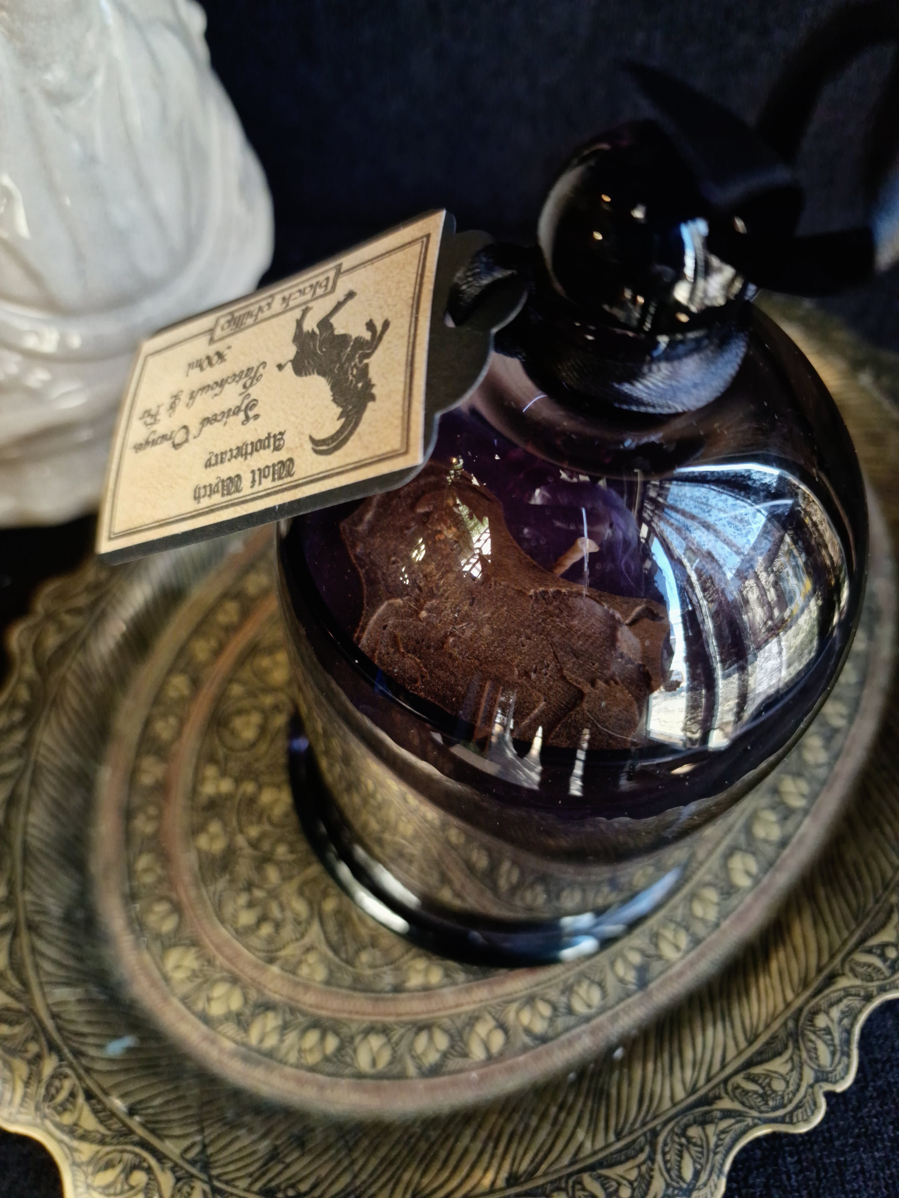 Black Phillip Cloche Candle - Spiced Orange