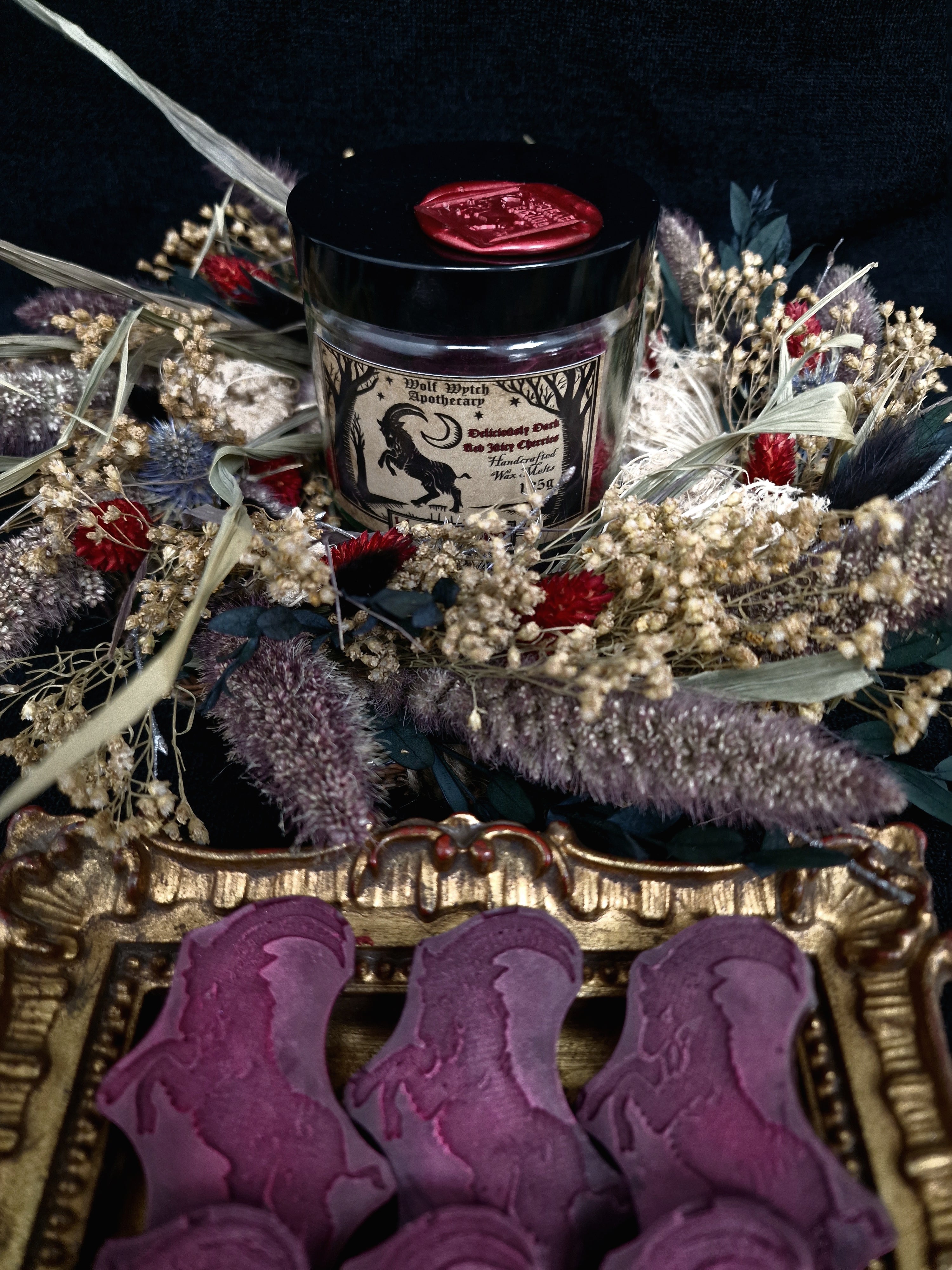 Black Phillip Goat Wax Melts - Dark Cherries