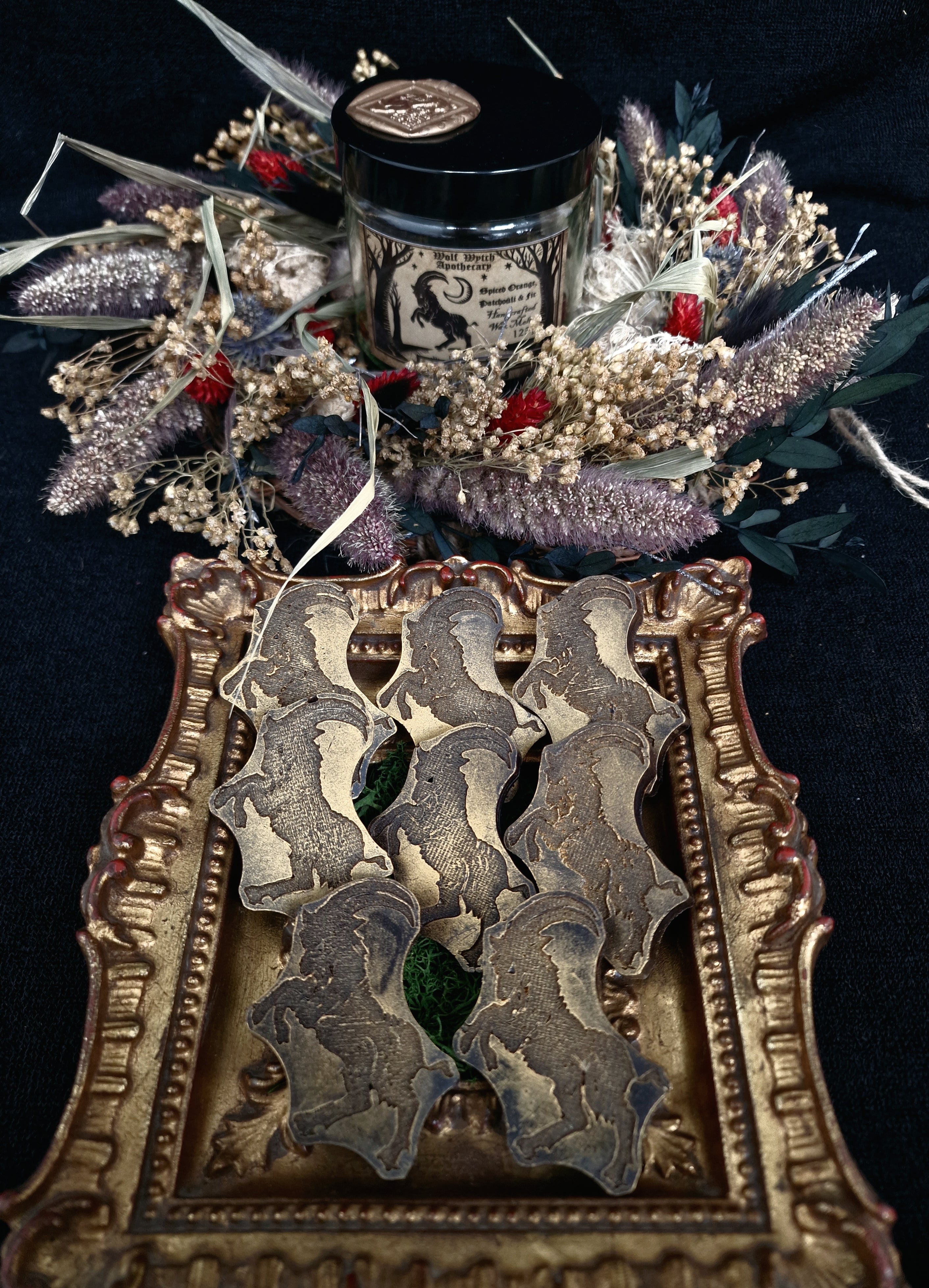 Black Phillip Goat Wax Melts - Spiced Orange