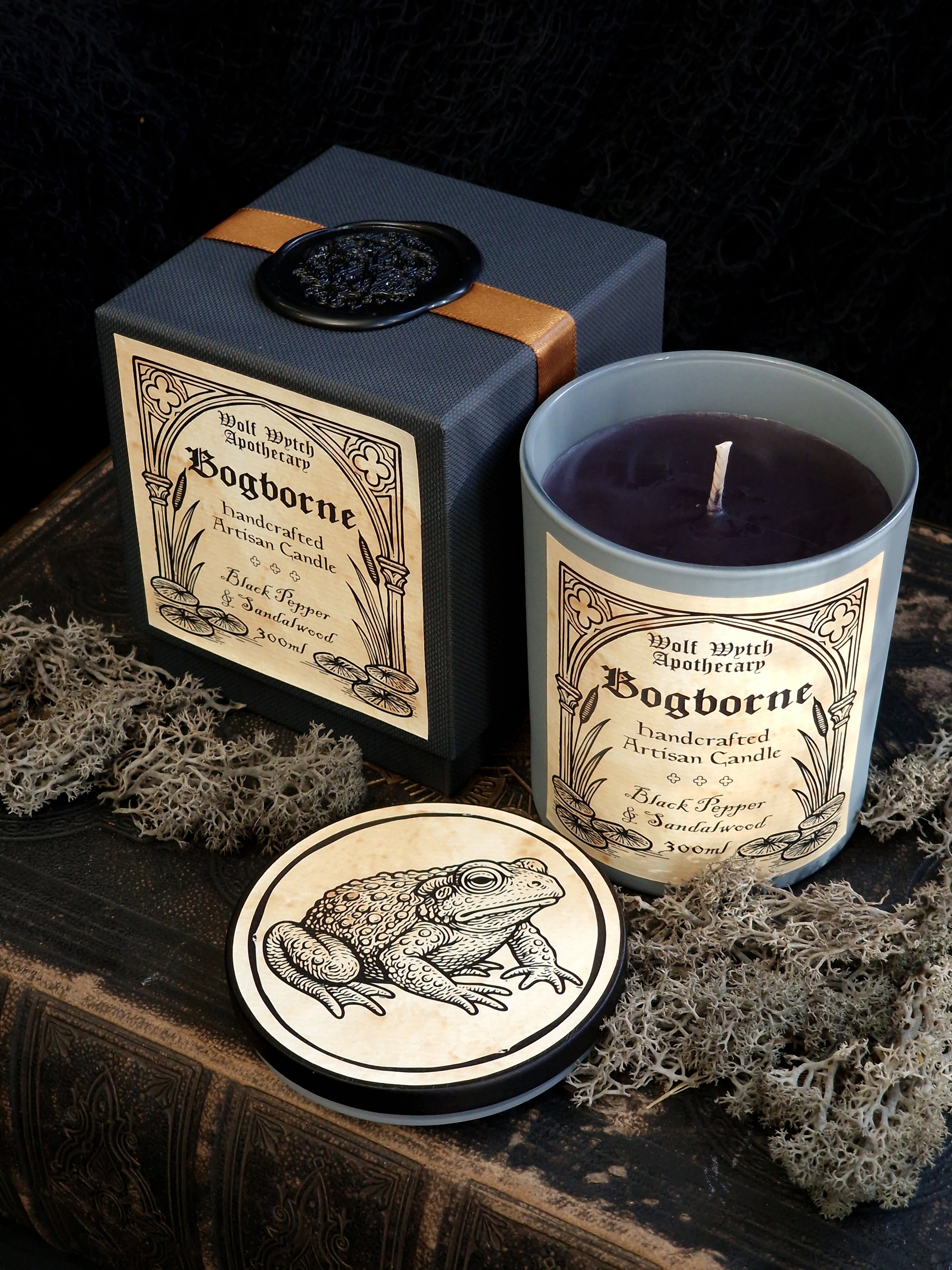 Bogborne Toad Container Candle