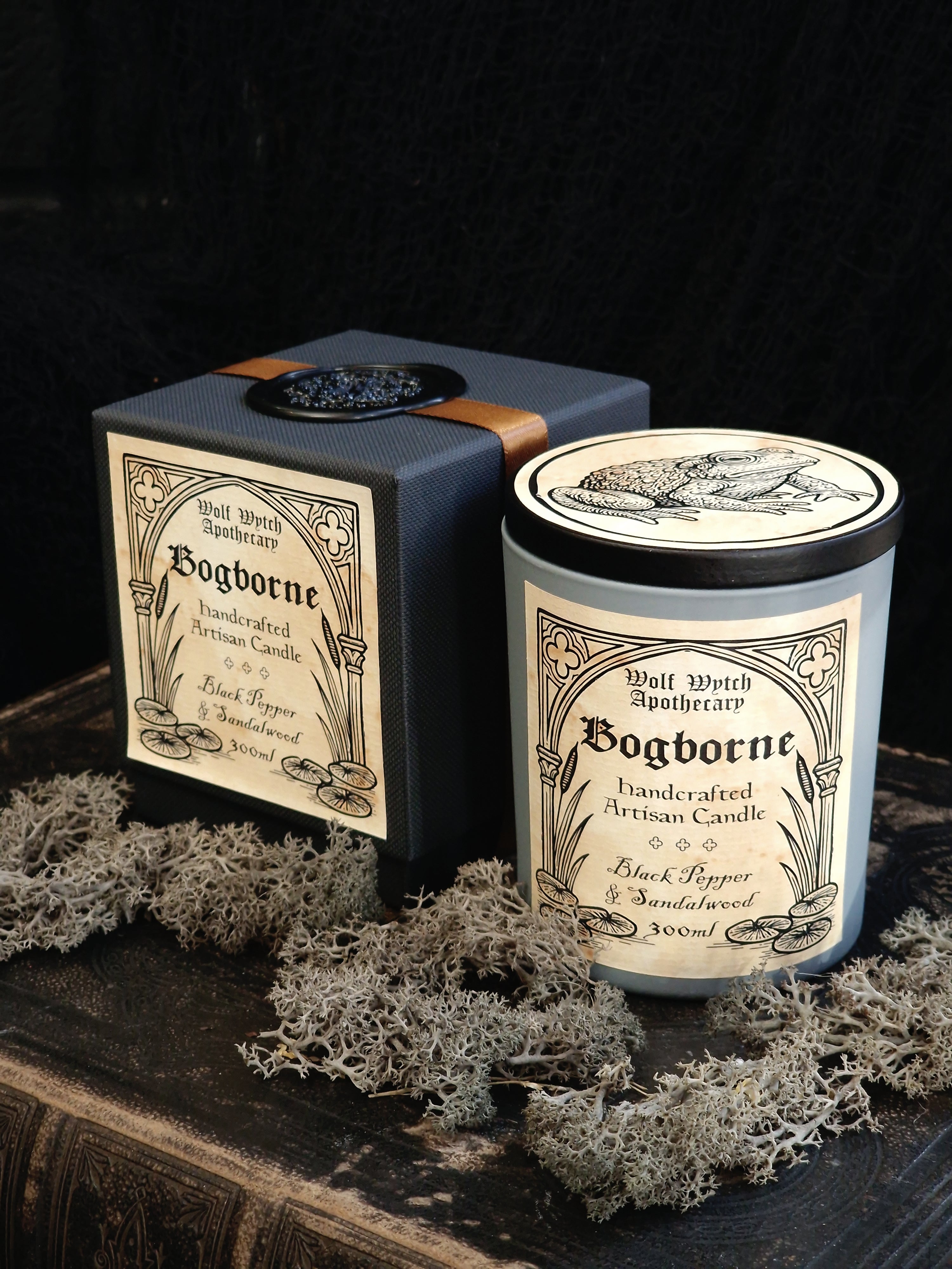 Bogborne Toad Container Candle