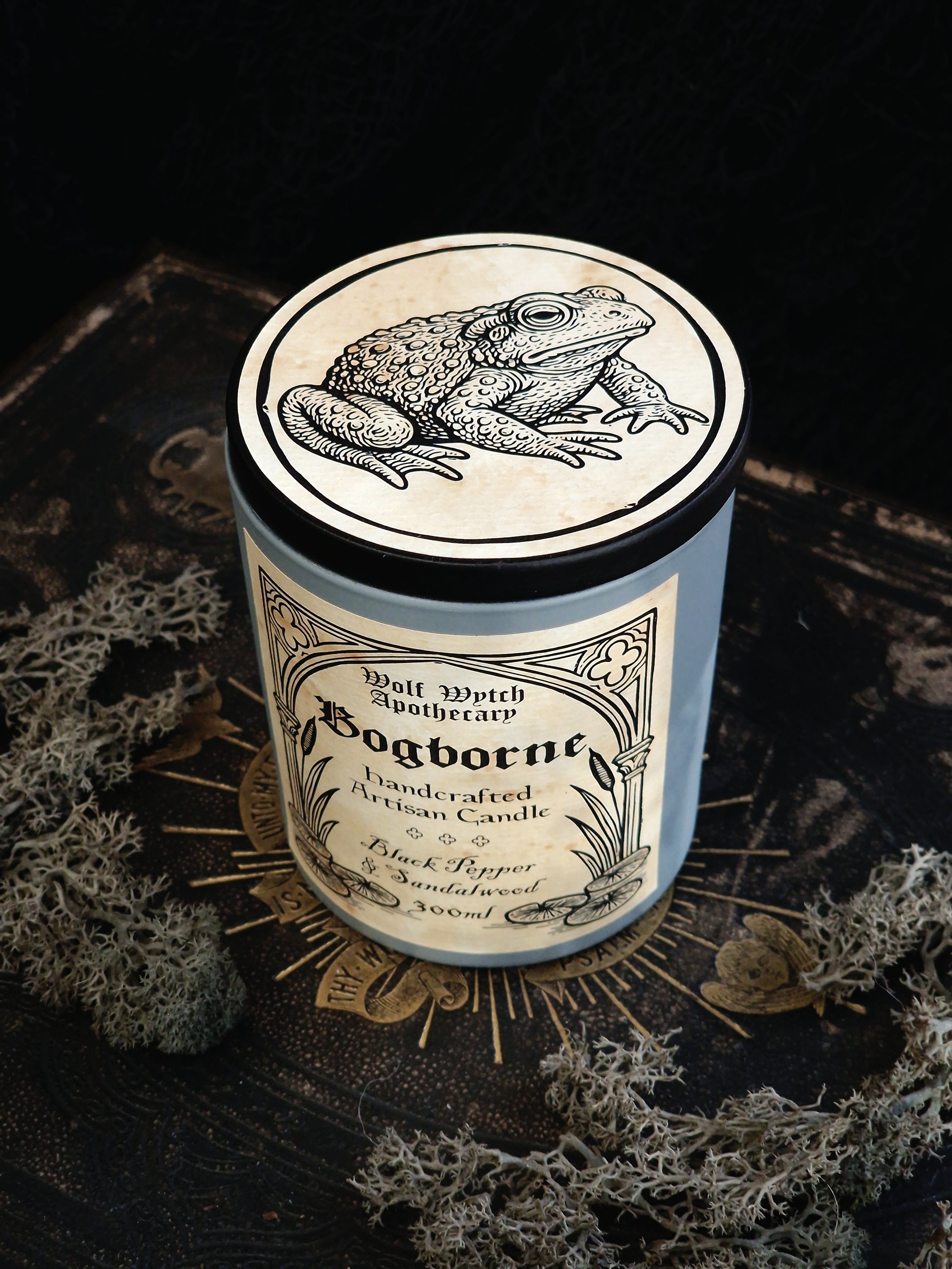 Bogborne Toad Container Candle
