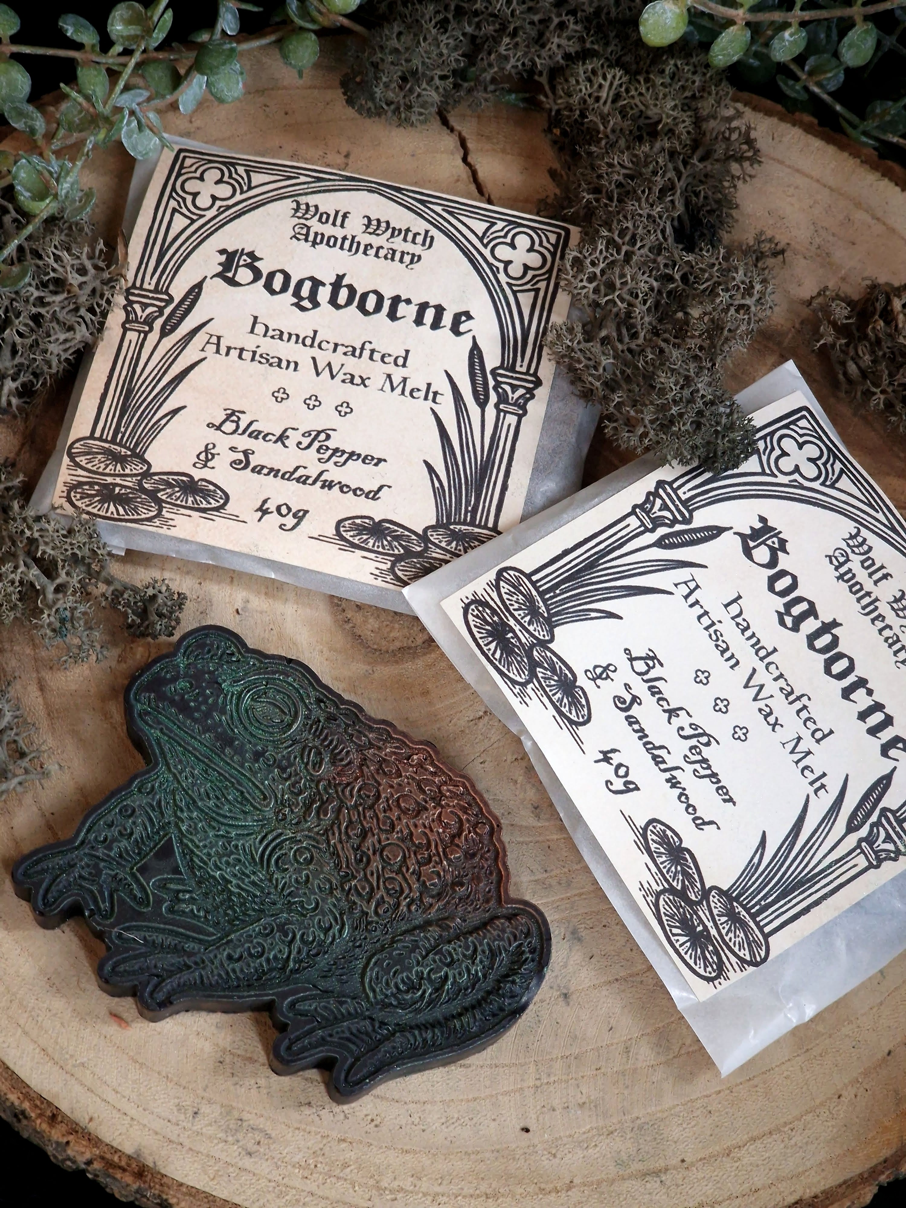 Bogborne Toad Wax Melt Bar